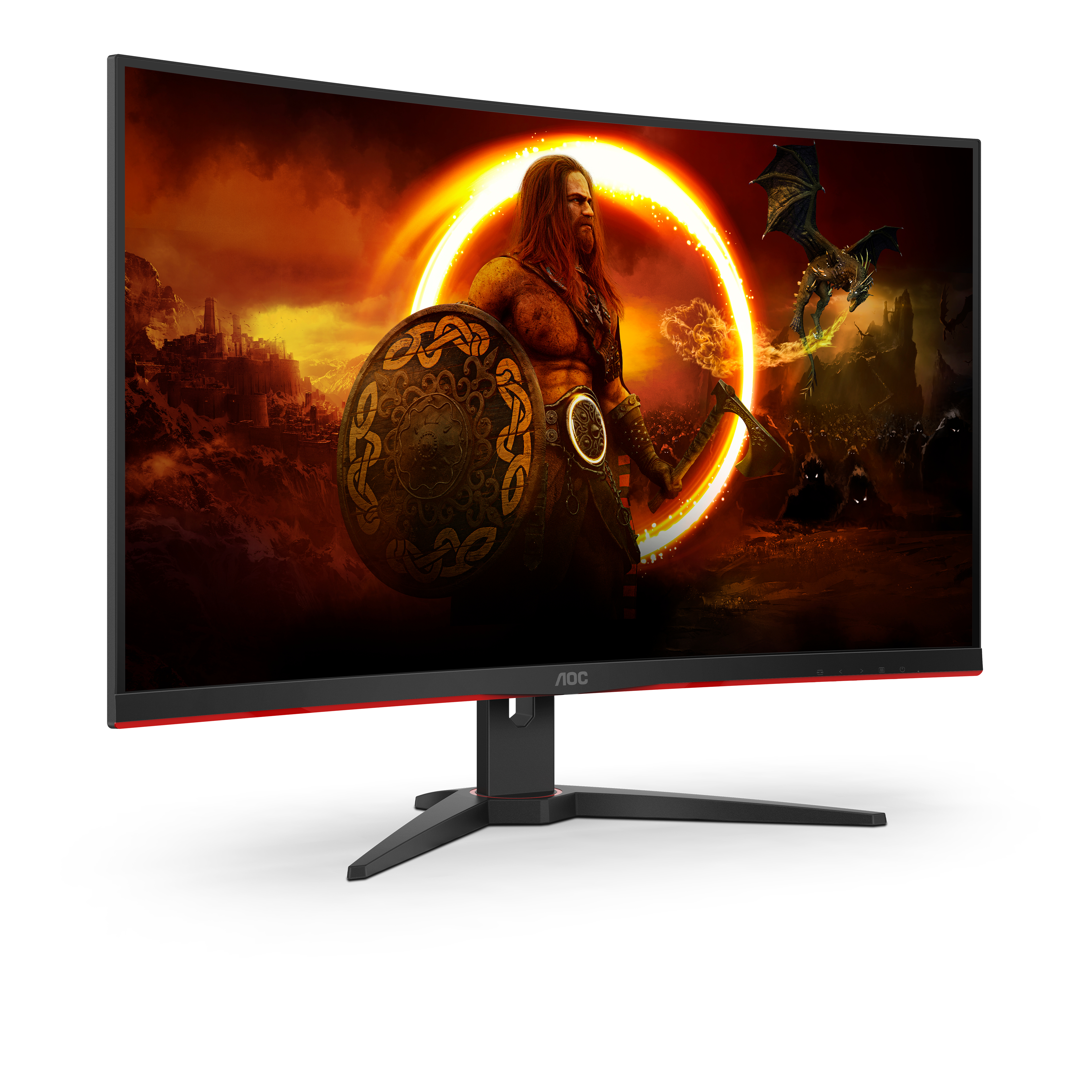 AOC C32G2ZE Curved-Gaming-Monitor 81.3cm (32"), Full HD, VA, 4ms, HDMI, Displayport