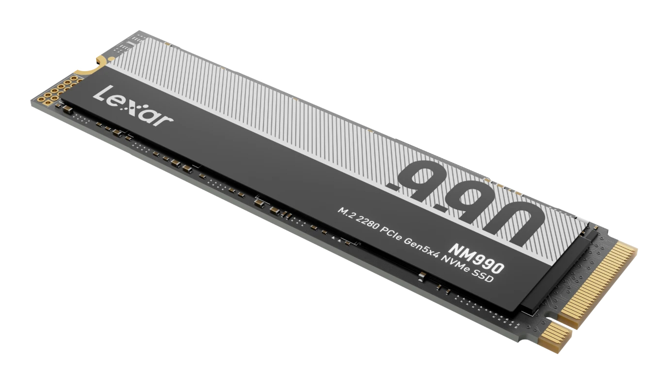 Lexar NM990 - SSD - 1 TB - intern - M.2 2280 - PCI Express 5.0 x4 (NVMe)