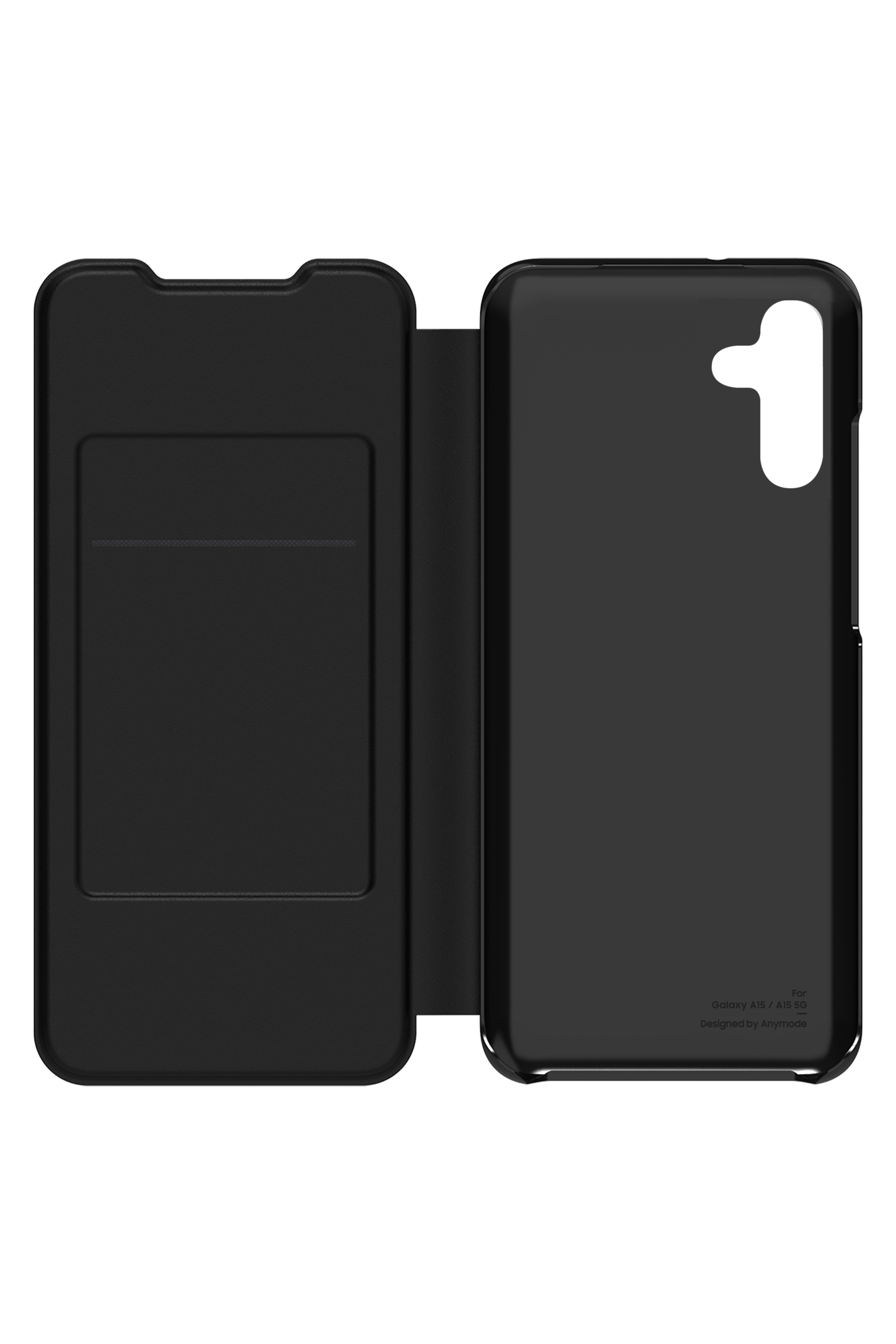Samsung GP-FWA156AMA, Flip case, Samsung, Galaxy A15, Galaxy A15 5G, 16,5 cm (6.5"), Schwarz