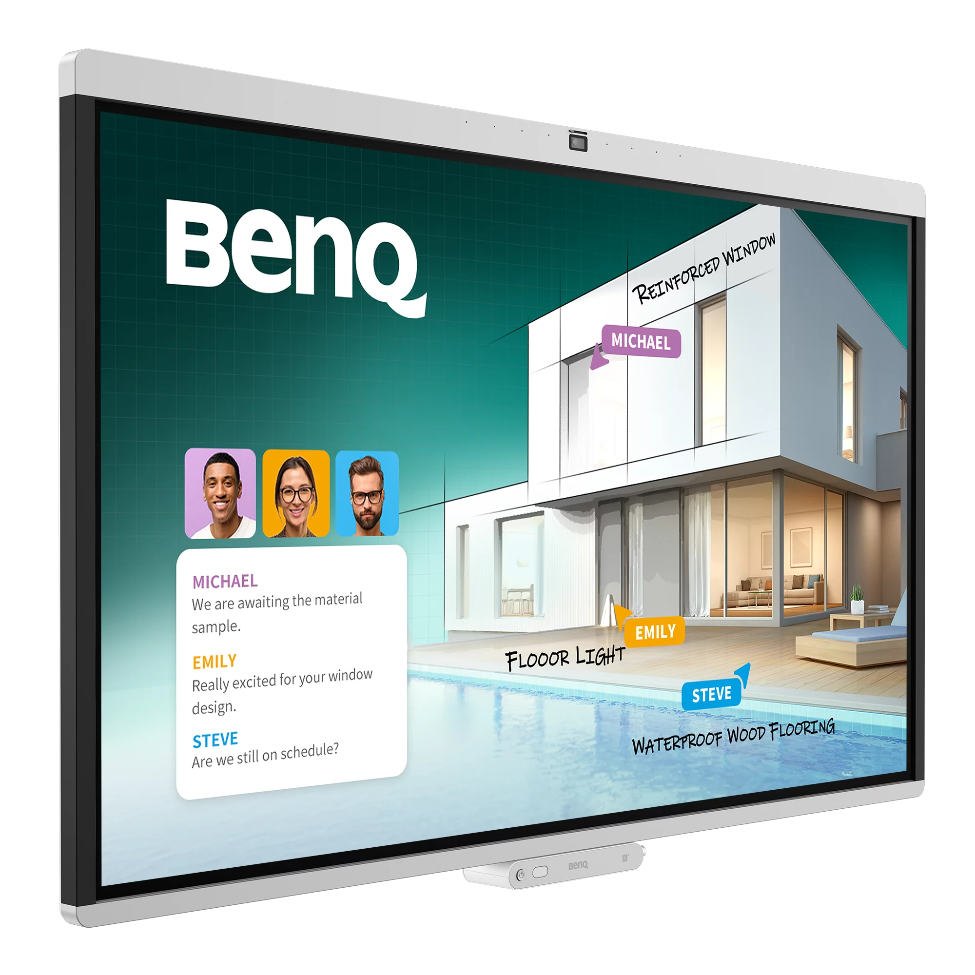 BenQ Board CM5505 - 140 cm (55") Diagonalklasse CM05 Series LCD-Display mit LED-Hintergrundbeleuchtu