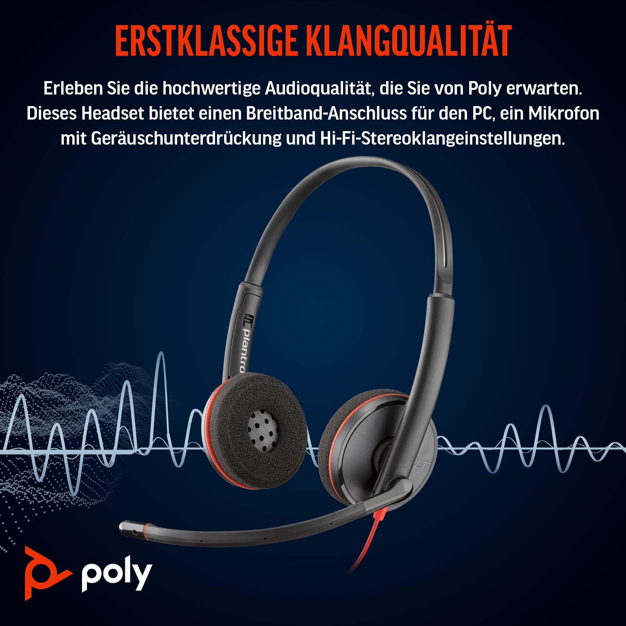 Poly HP Poly Blackwire C3220 - Blackwire 3200 Series