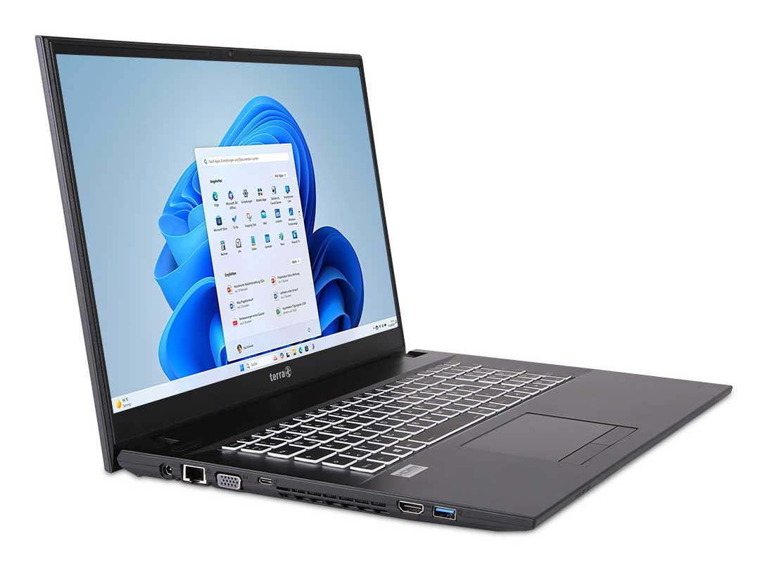 TERRA Mobile 1716R - Intel Core i5 1335U - Win 11 Home - Intel Iris Xe Grafik - 16 GB RAM - 500 GB S