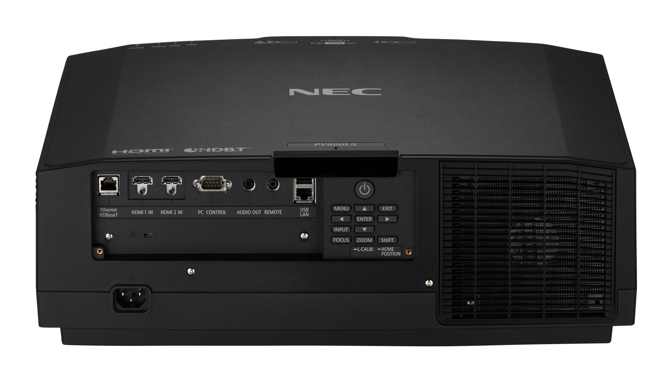 NEC PV710UL-B LCD Laser Beamer mit NP13ZL Objektiv - Digital-Projektor - LCD