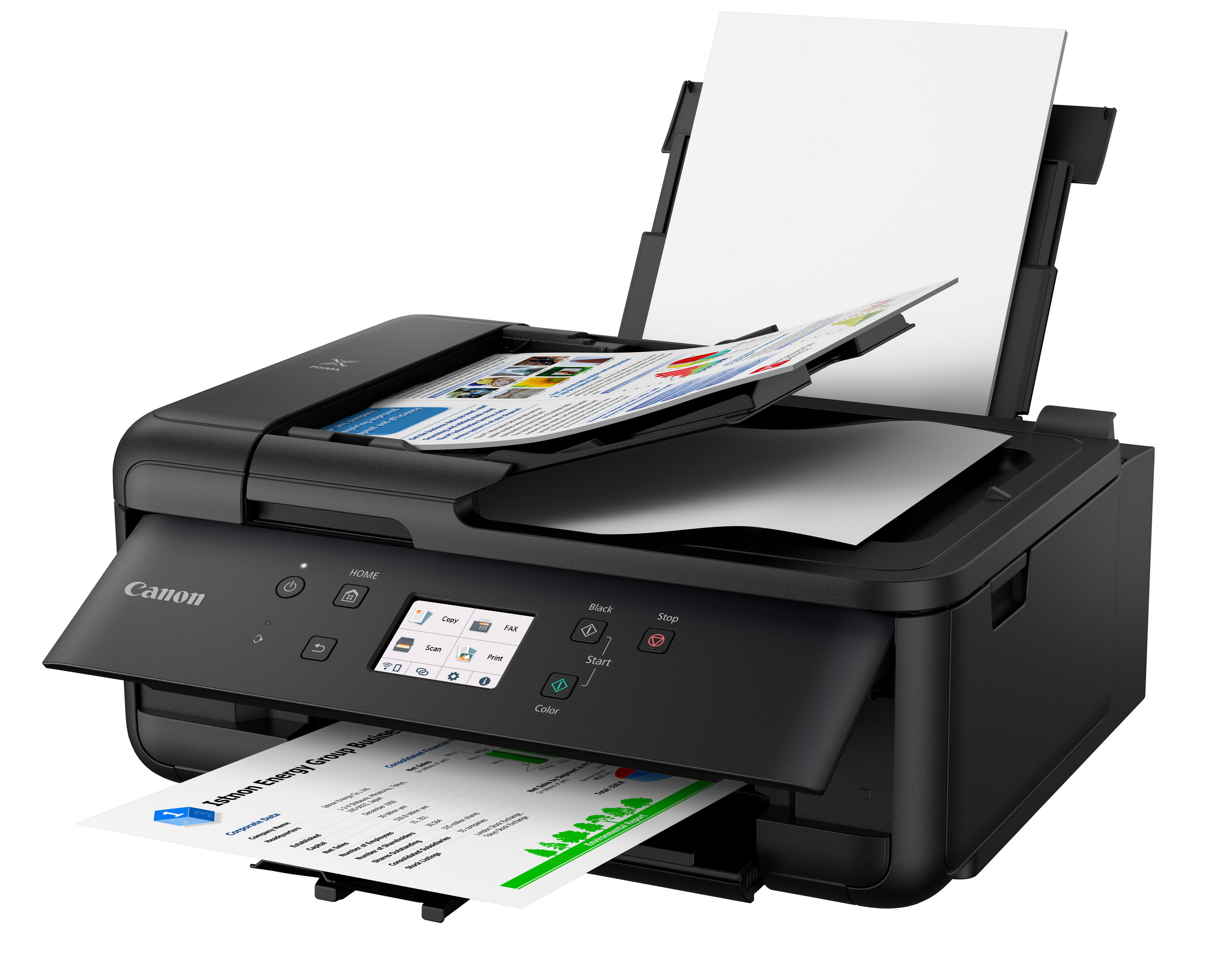 Canon PIXMA TR7650 - Multifunktionsdrucker - Farbe - Tintenstrahl - A4 (210 x 297 mm)