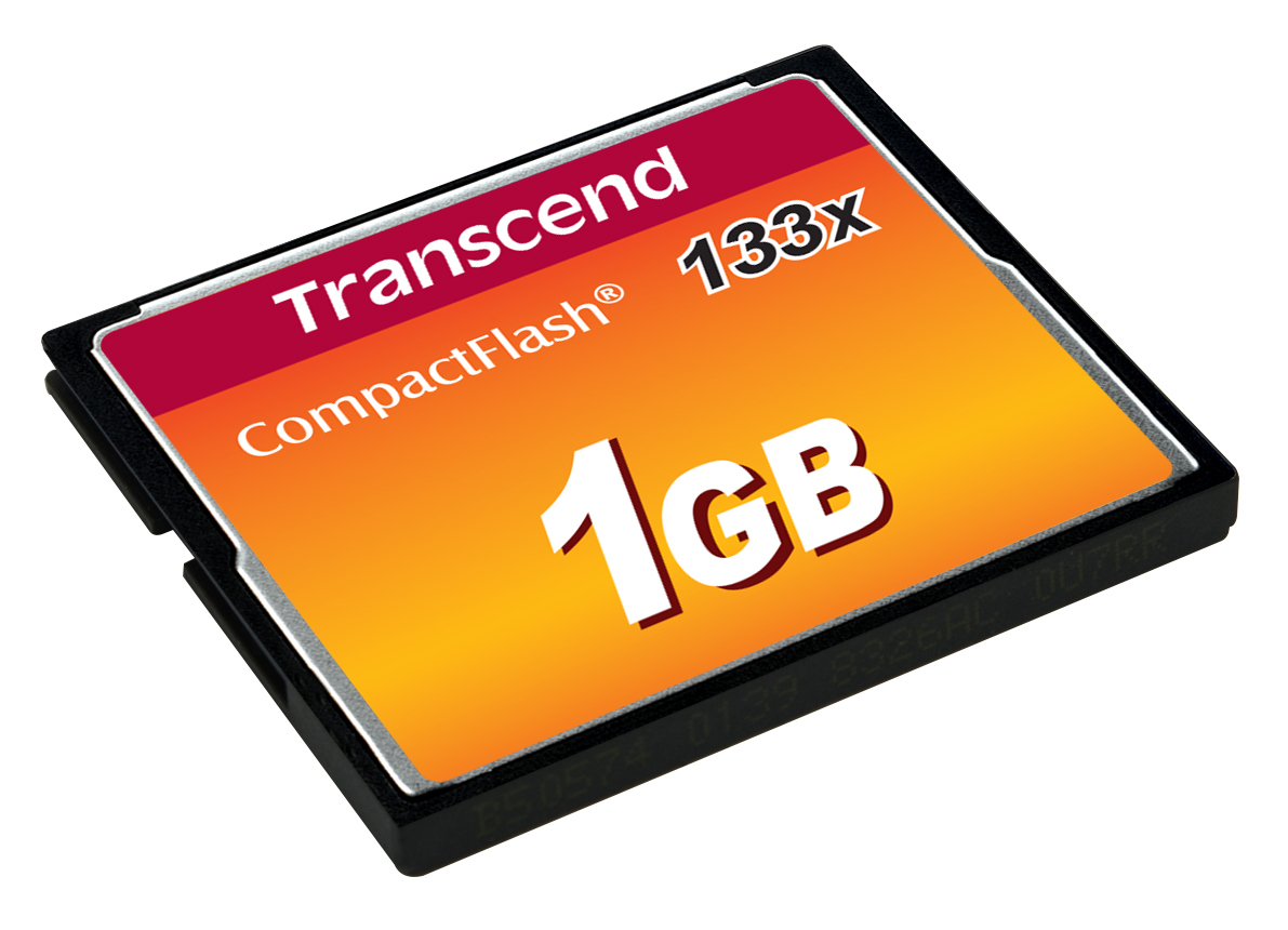 Transcend Flash-Speicherkarte - 1 GB - 133x
