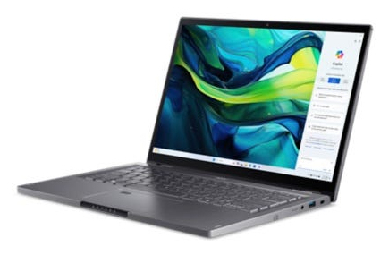 Acer Aspire Spin 14 ASP14-52MTN - Flip-Design - Intel Core Ultra 7 155U / 1.7 GHz - Win 11 Home - In