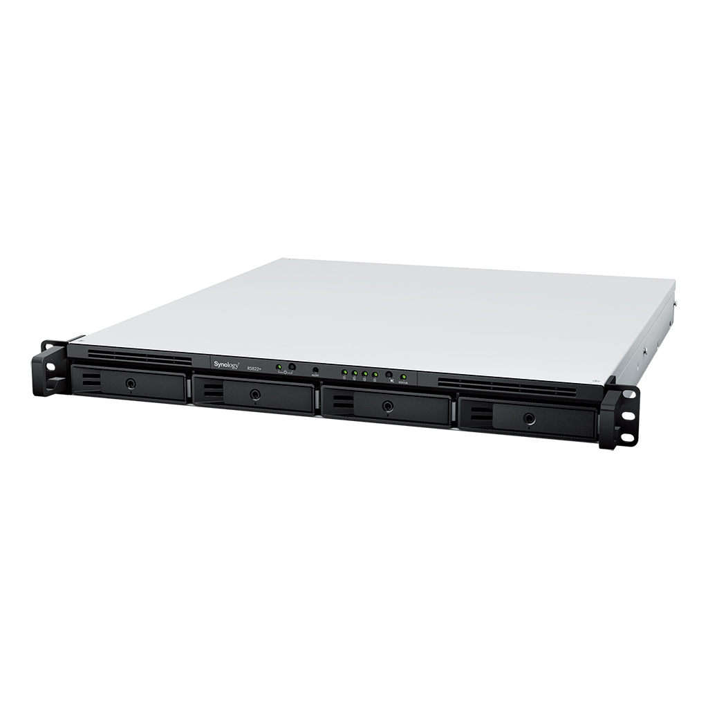 Synology RackStation RS822+, 2GB RAM, 4x Gb LAN, 1HE
