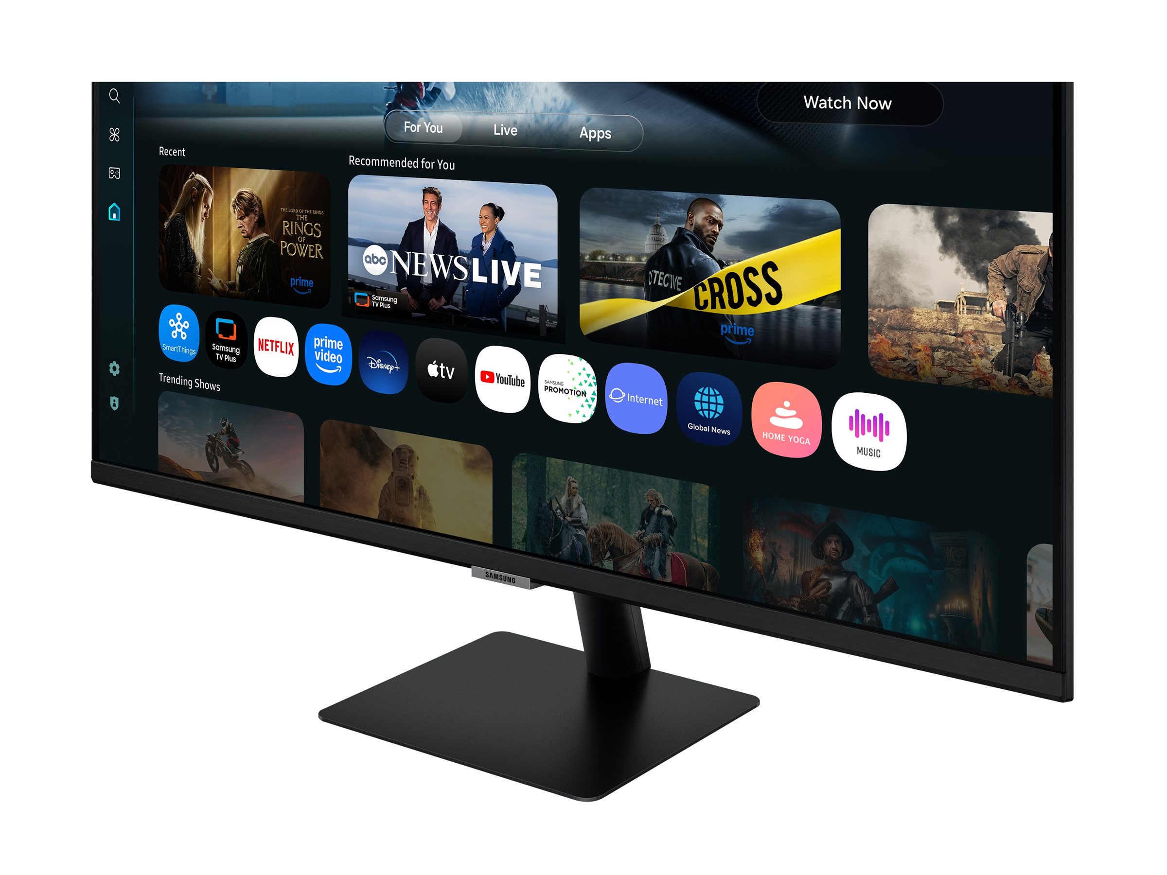 Samsung S32FM700UU Smart-Monitor 81.3cm (32") 4K UHD, VA, 4ms, HDMI, Displayport