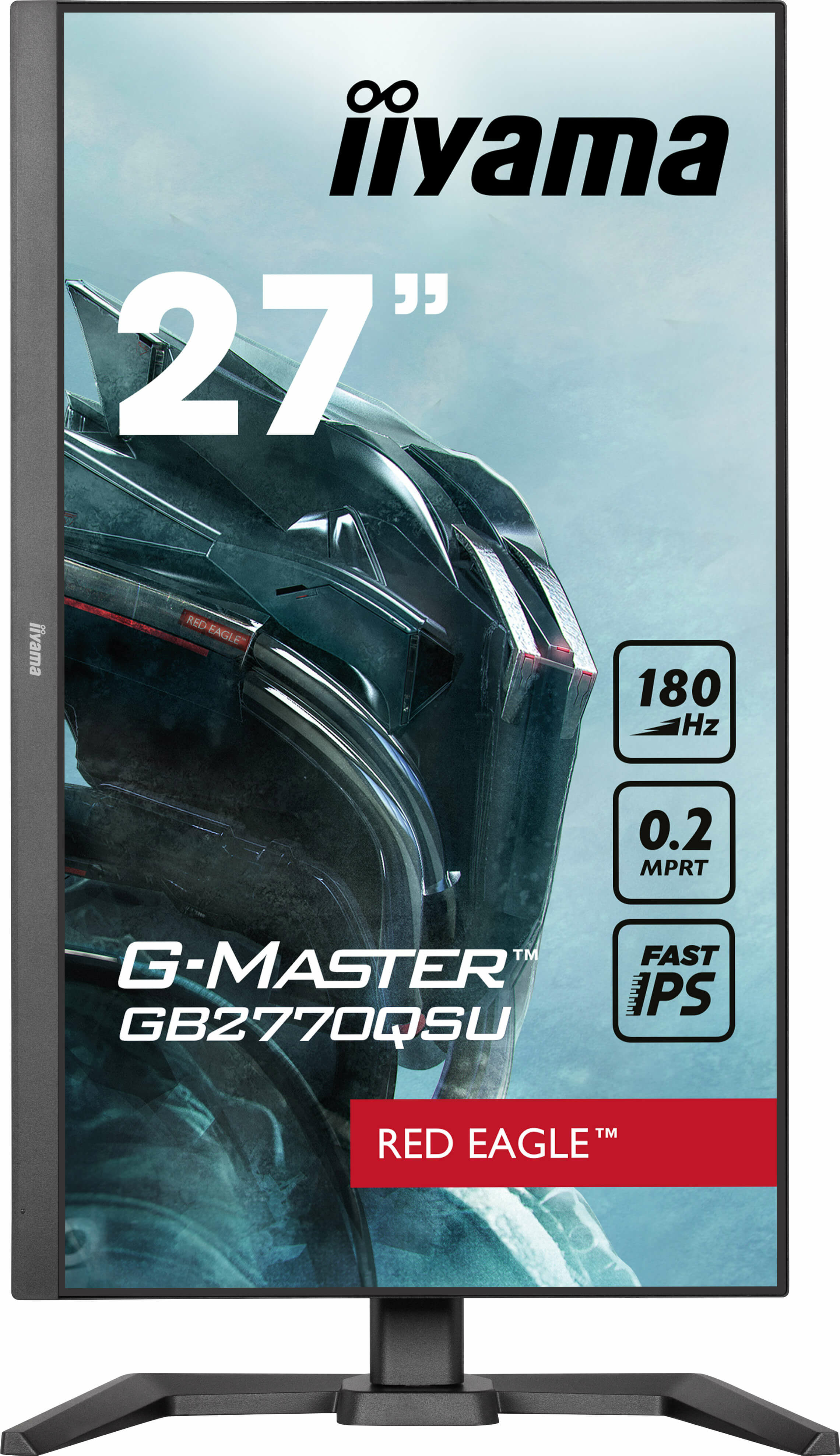 Iiyama G-MASTER Red Eagle GB2770QSU-B6 - LED-Monitor - Gaming - 68.6 cm (27")