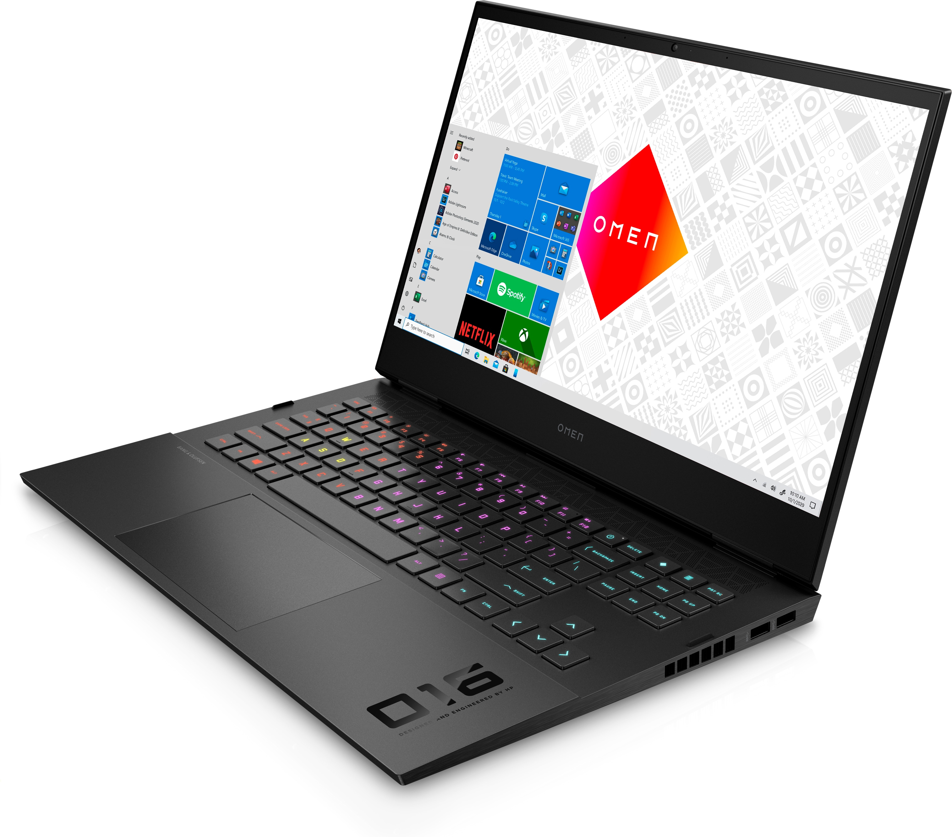 HP OMEN by HP 16-c0077ng, AMD Ryzen? 7, 3,2 GHz, 40,9 cm (16.1"), 2560 x 1440 Pixel, 16 GB, 1 TB
