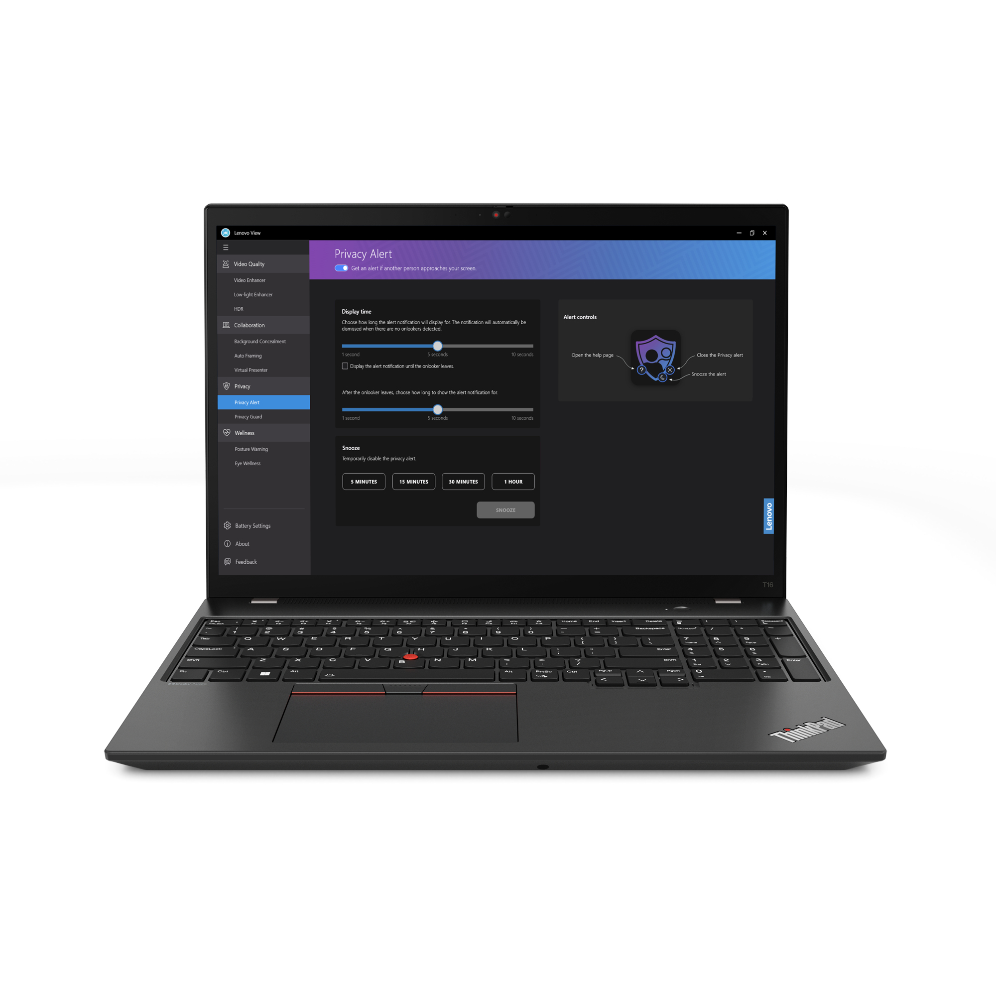 Lenovo ThinkPad T16 Gen 2 21HH - 180°-Scharnierdesign - Intel Core i5 1345U / 1.6 GHz - vPro Enterpr