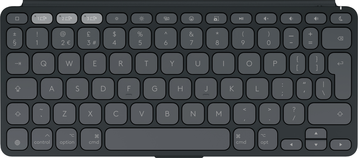 Logitech Keys-To-Go 2 for iPad - Tastatur - eingebaute
