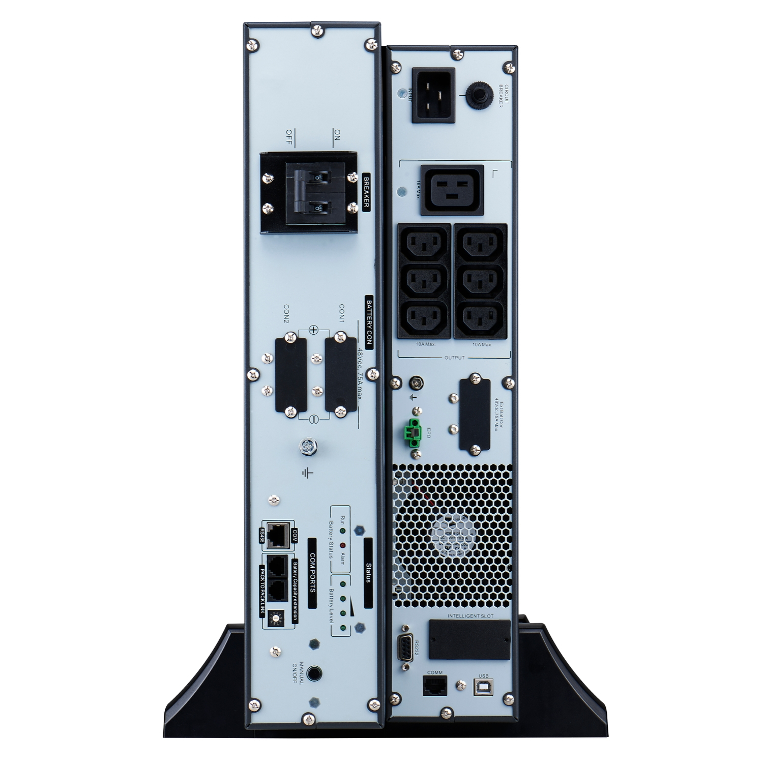 APC Easy UPS On-Line - USV (Rack - einbaufähig) - Wechselstrom 230 V - 2700 Watt - 3000 VA - Lithium