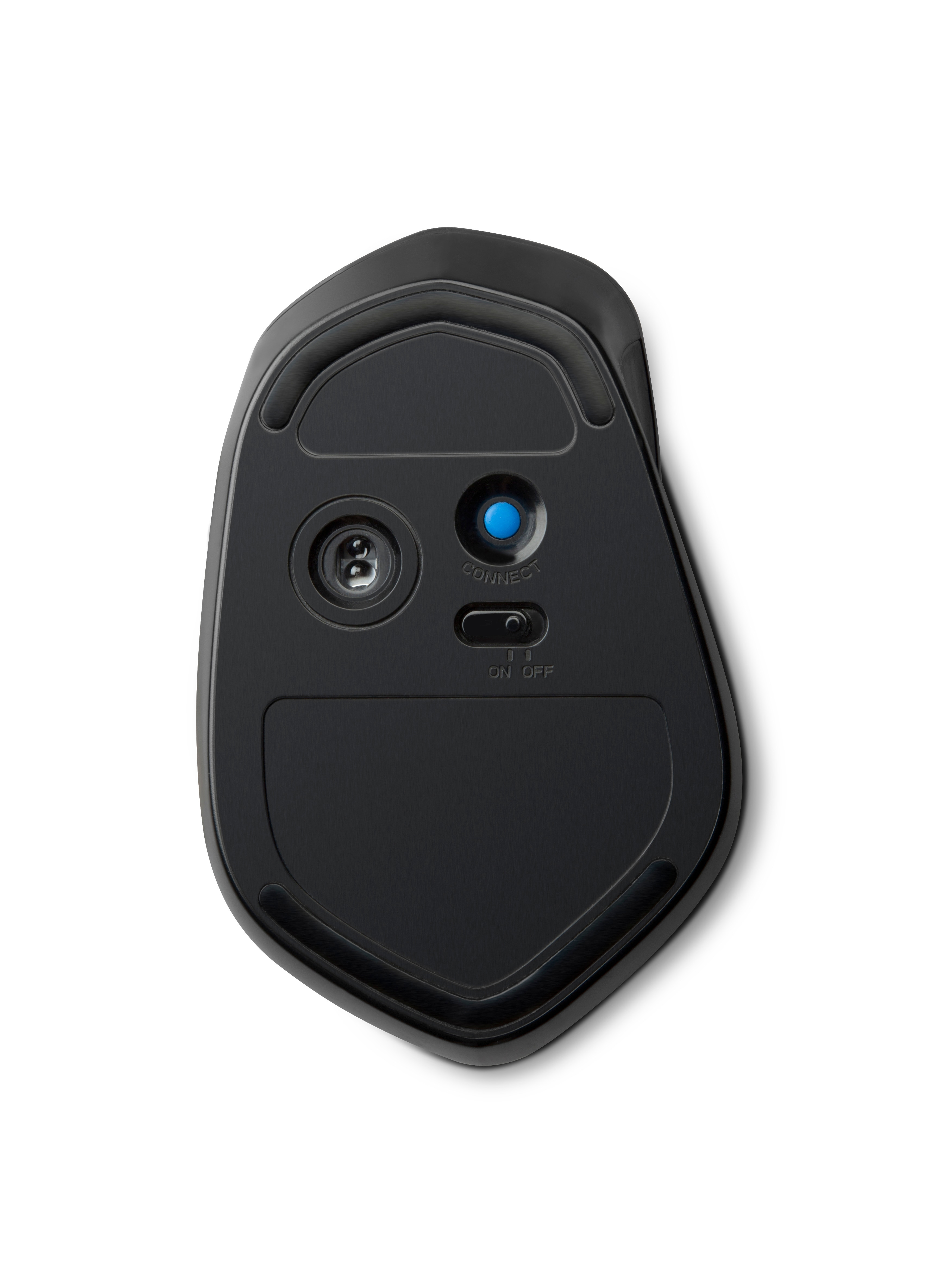 HP x4500 - Maus - Laser - kabellos - 2.4 GHz - kabelloser Empfänger (USB)