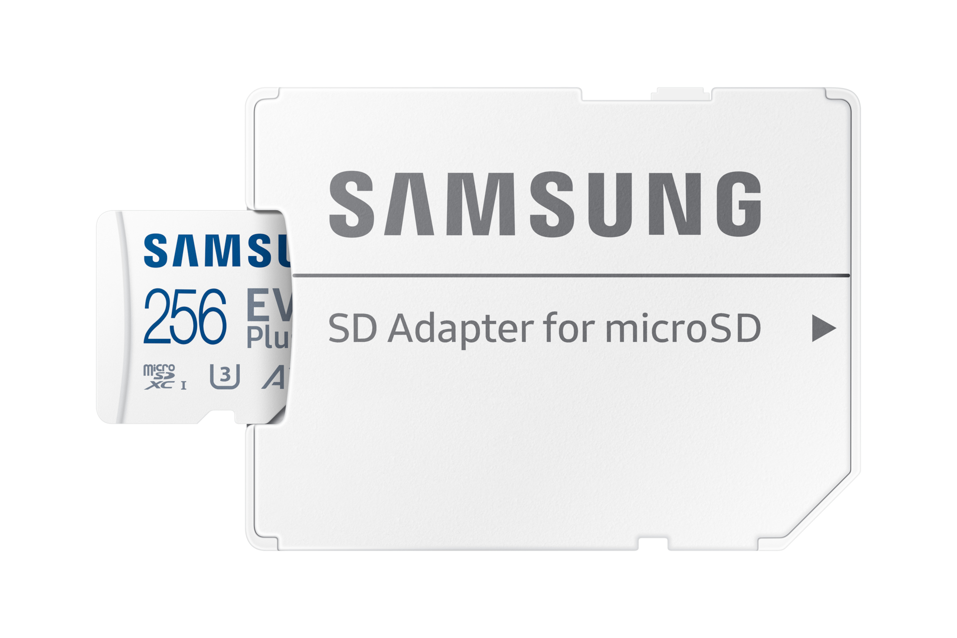 Samsung EVO Plus MB-MC256S - Flash-Speicherkarte (microSDXC-an-SD-Adapter inbegriffen)