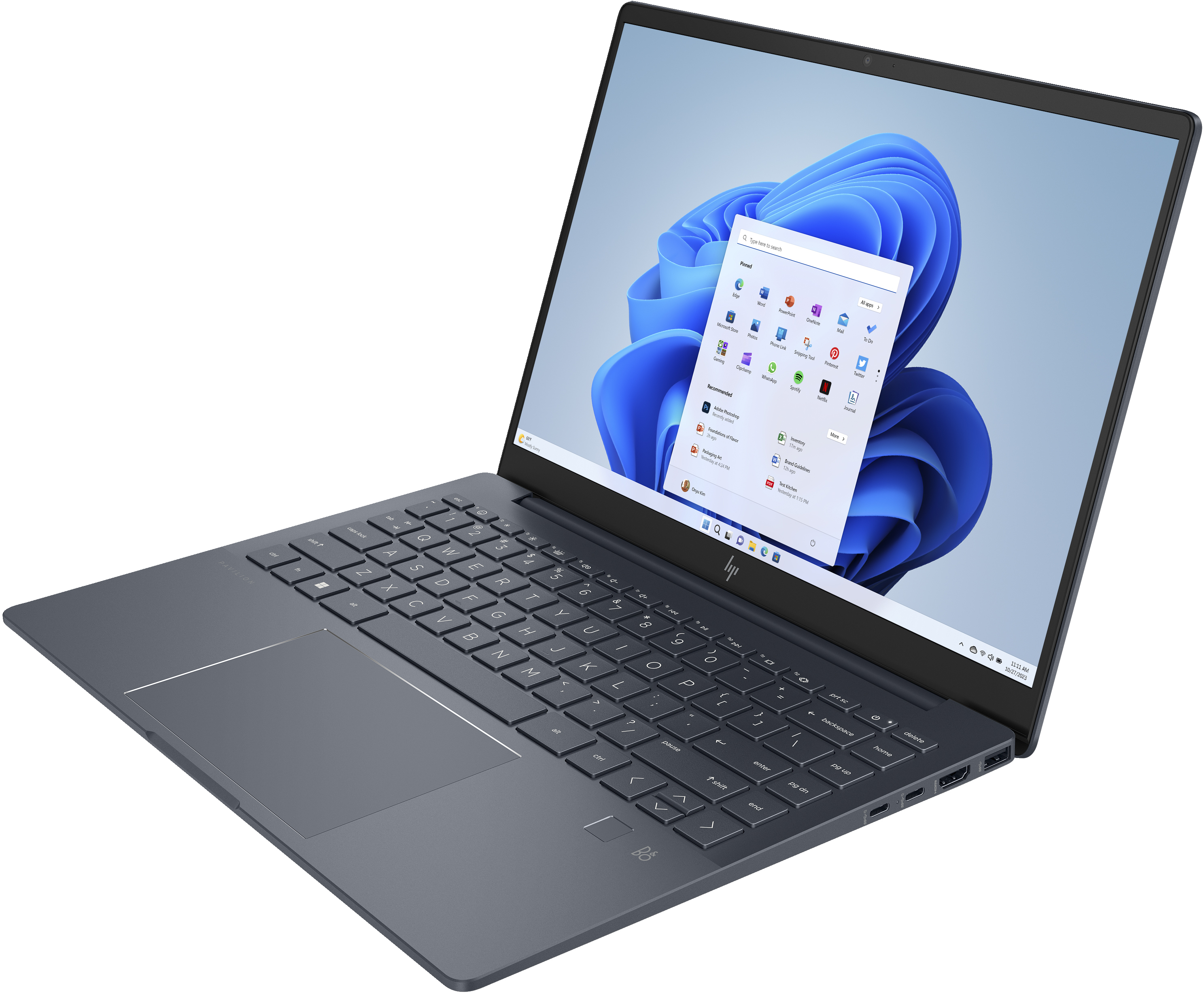 HP Pavilion Plus Laptop 14-eh1477ng - Intel Core i7 1355U / 1.7 GHz - Win 11 Home - GF RTX 2050 - 16