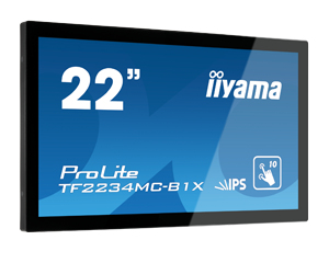 Iiyama TF2234MC-B1X, 54,6 cm (21.5"), 1920 x 1080 Pixel, Full HD, LED, 8 ms, Schwarz