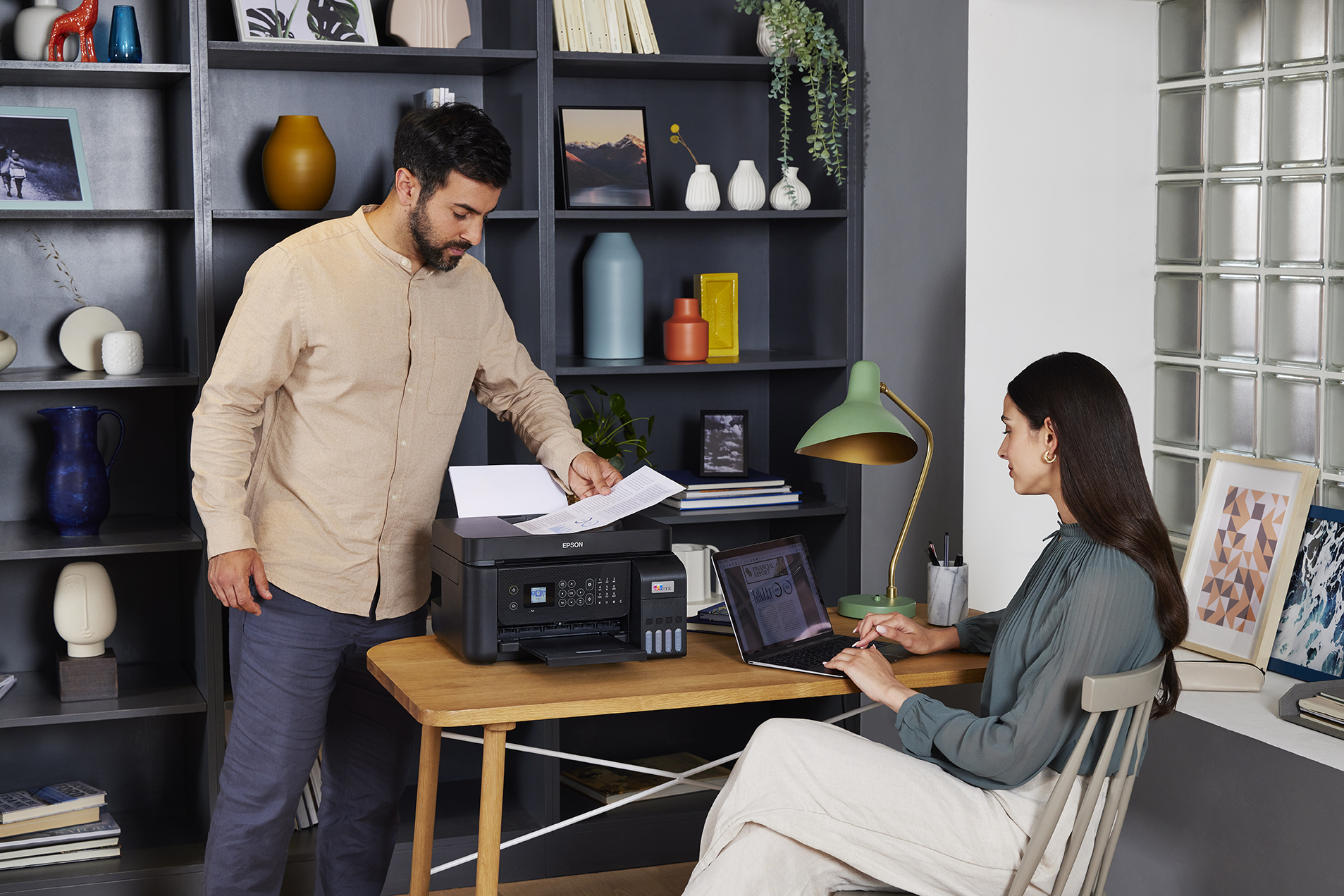 Epson EcoTank ET-4800 - Multifunktionsdrucker - Farbe - Tintenstrahl - wiederbefüllbar - A4 (Medien)