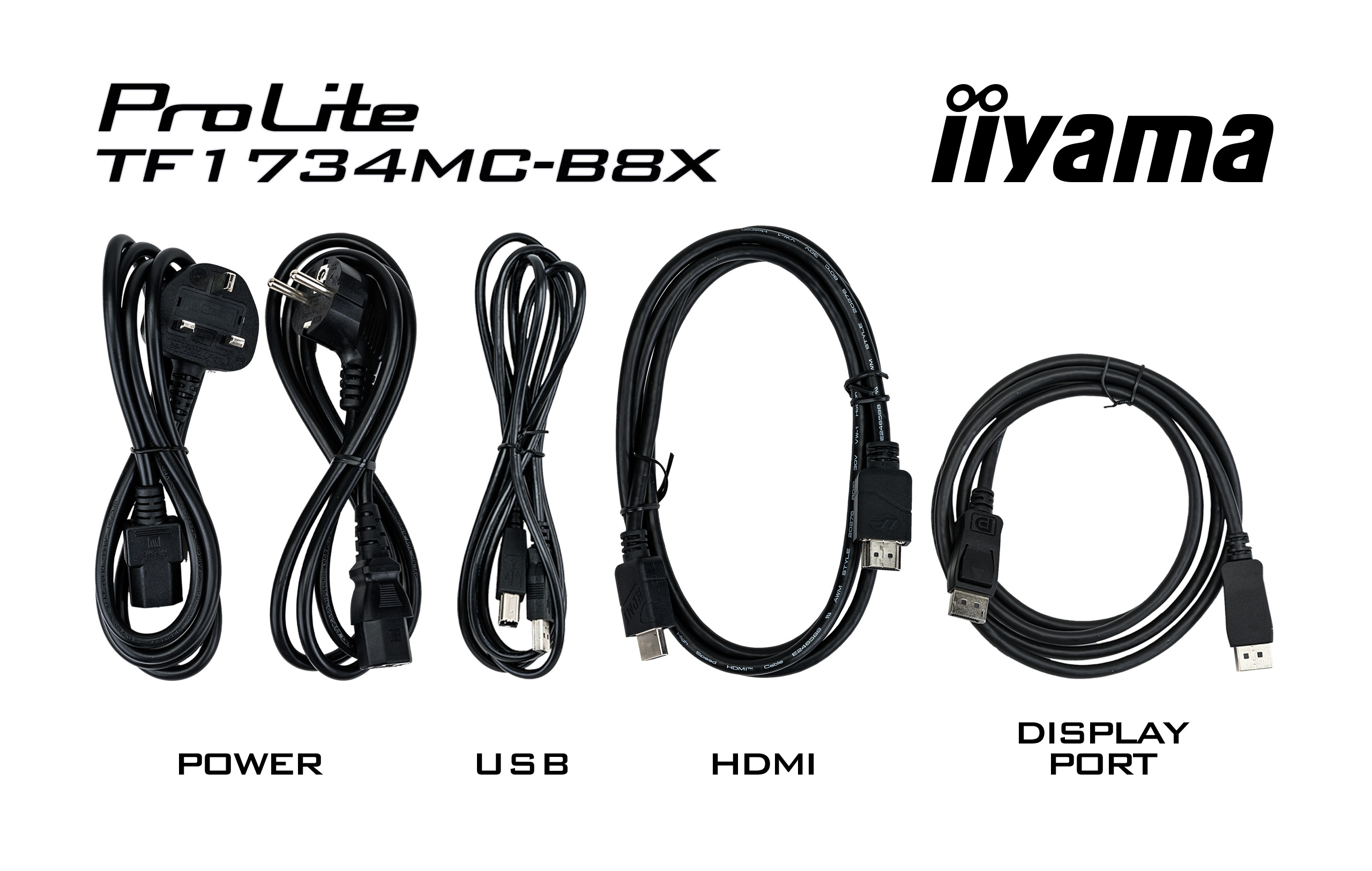 Iiyama ProLite TF1734MC-B8X - LED-Monitor - 43.2 cm (17")