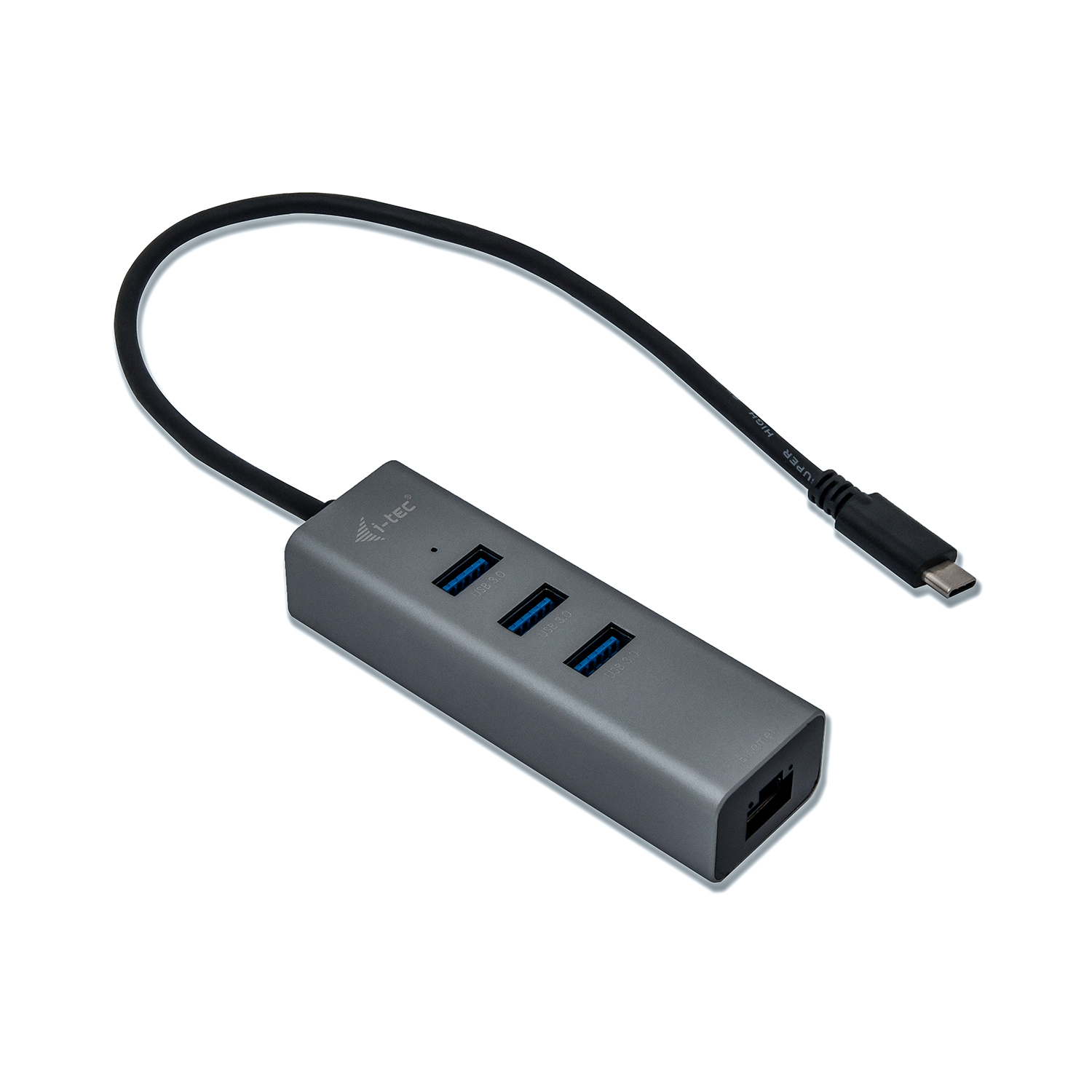 i-tec USB-Hub, RJ-45, USB-C 3.0 [Stecker]