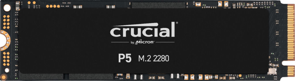 Crucial P5, 2 TB, M.2, 3400 MB/s