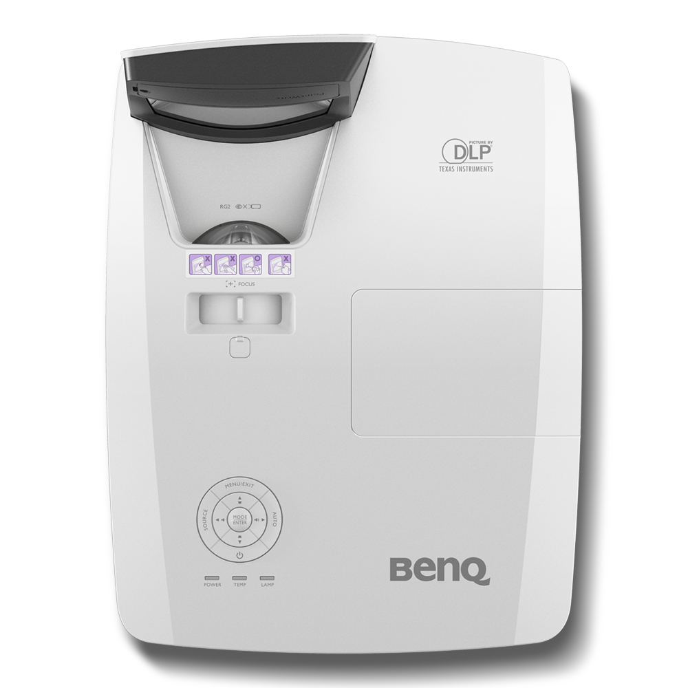 BenQ MH856UST+ - DLP-Projektor - 3D - 3500 ANSI-Lumen - Full HD (1920 x 1080)