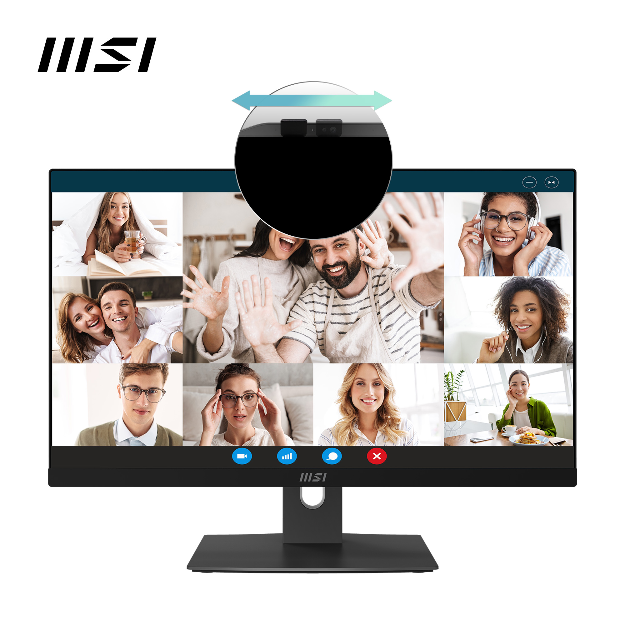 MSI Modern AM242P 1M-1868DE, 23.8" FHD IPS, Core 5 120U, 16GB, 512GB, Win11 Pro