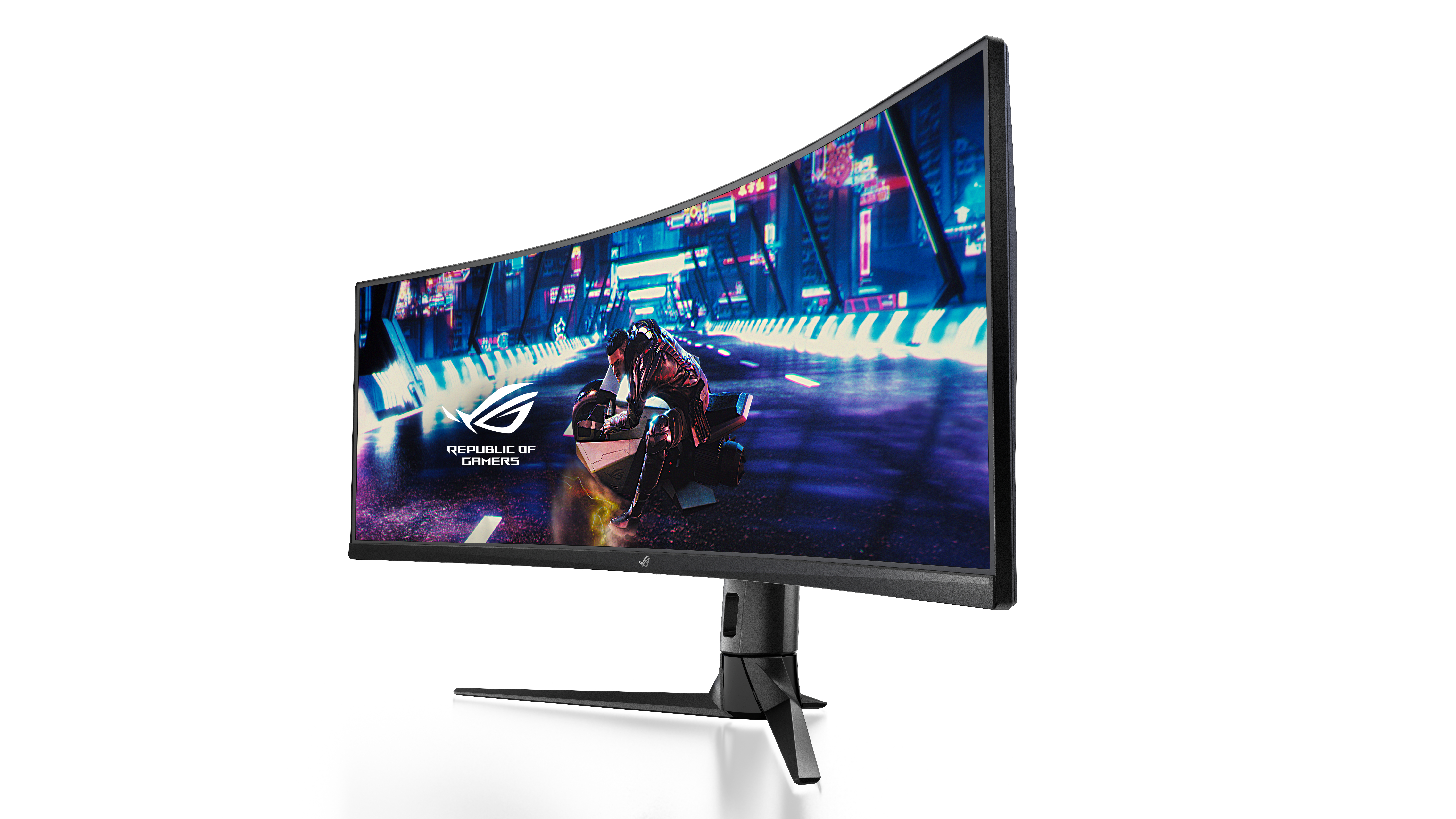 ASUS ROG Strix XG49VQ Ultra-Wide Gaming-Display, 49" 4K LED curved, 144Hz, 450nits, 4ms