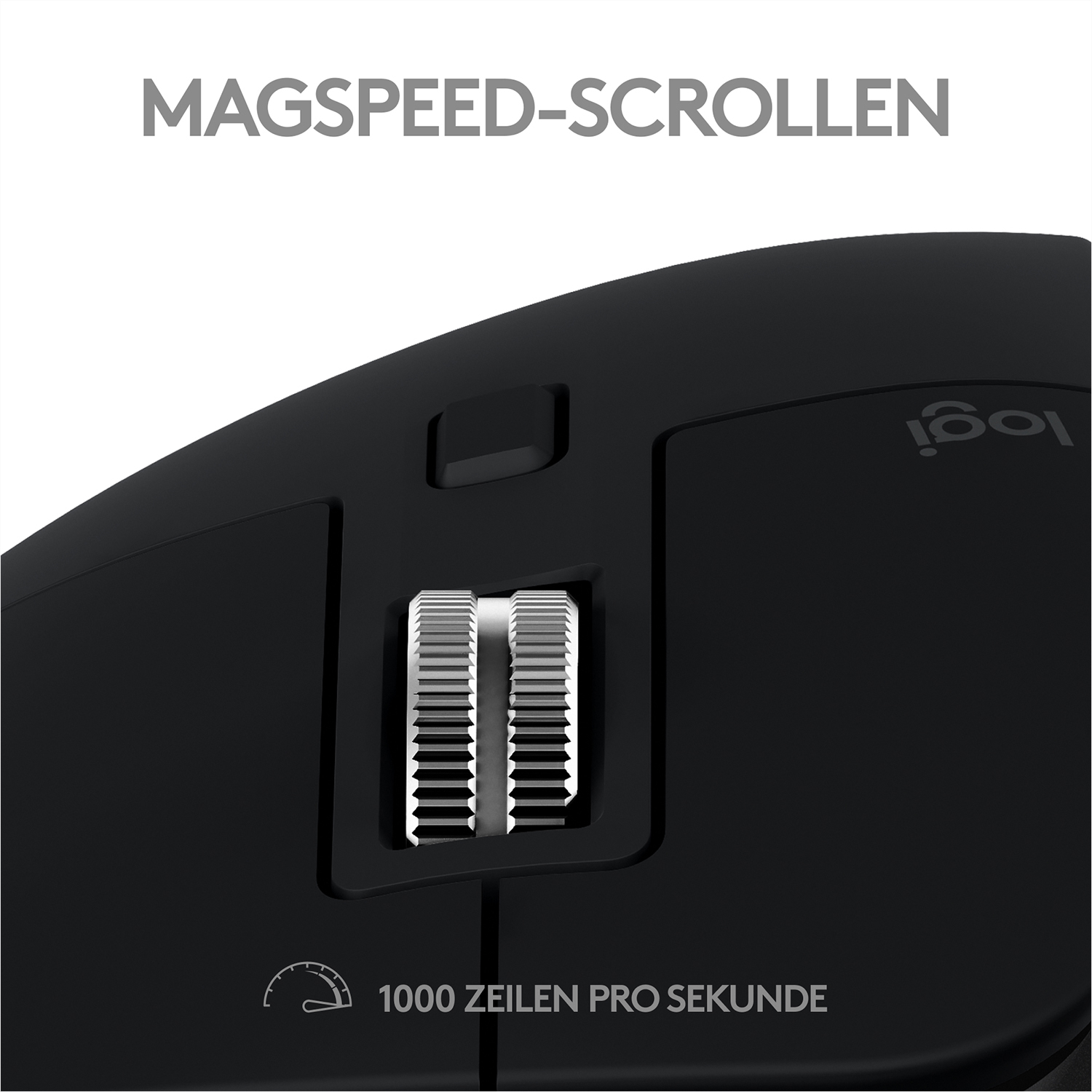 Logitech MX Master 3S for Mac Space Grey, Logi Bolt, USB/Bluetooth