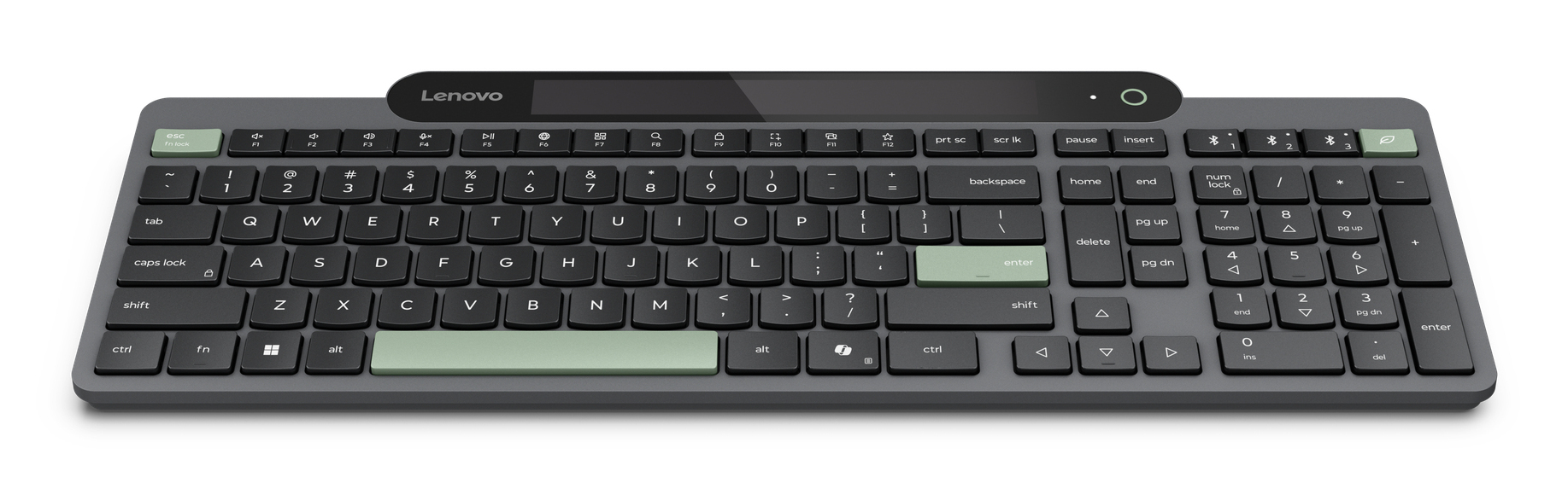 Lenovo Tastatur - selbstladefähig - kabellos