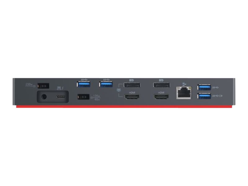 B-WARE - Lenovo ThinkPad Thunderbolt 3 Dock Gen2 - Port