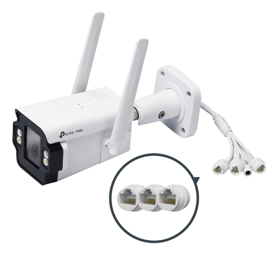 TP-LINK VIGI InSight S345-4G V1 - Netzwerk-Überwachungskamera - Bullet - Außenbereich - wetterfest -