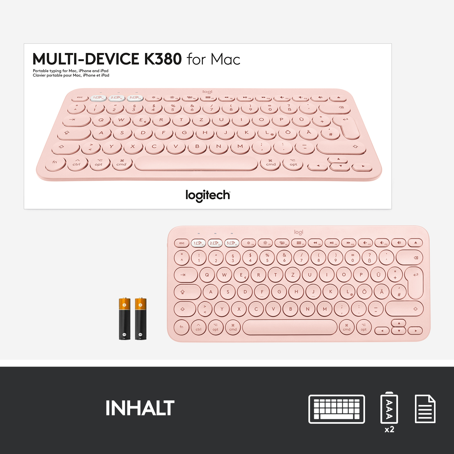 Logitech K380 Multi-Device Bluetooth Keyboard