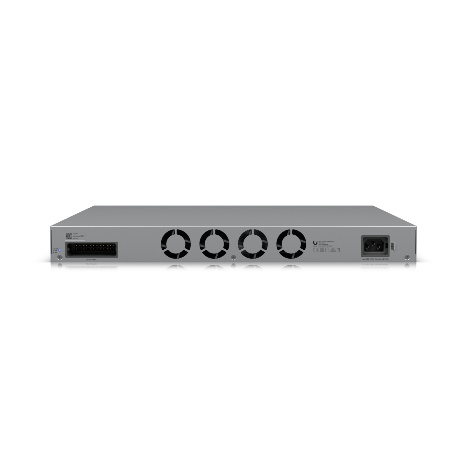 Ubiquiti USW-PRO-MAX-48-POE, L3, 2.5G Ethernet (100/1000/2500), Power over Ethernet (PoE), Rack-Einb