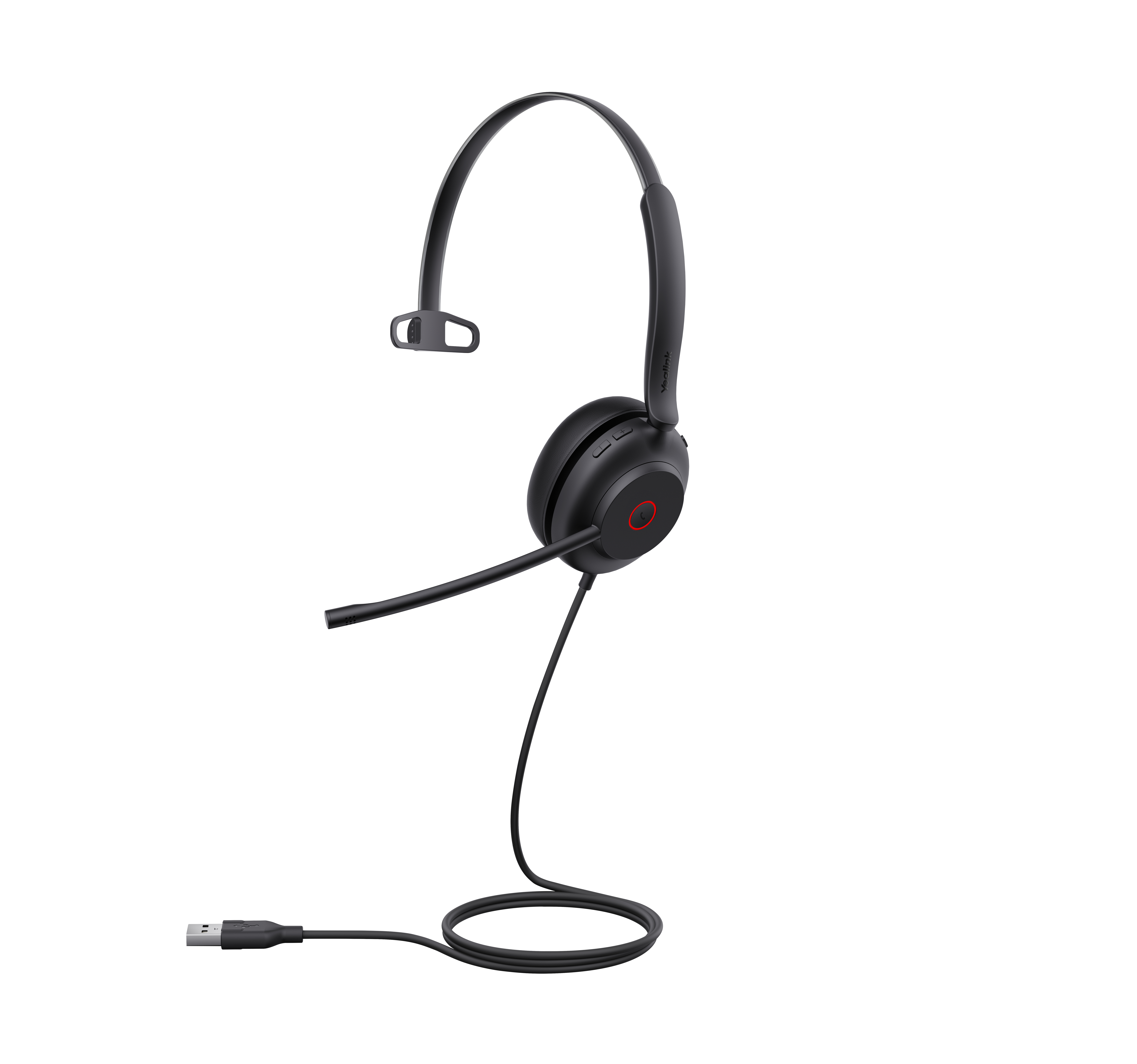 Yealink UH35 Mono UC USB-A Headset, Kabelgebunden, 20 - 20000 Hz, Büro/Callcenter, 96,5 g, Kopfhörer