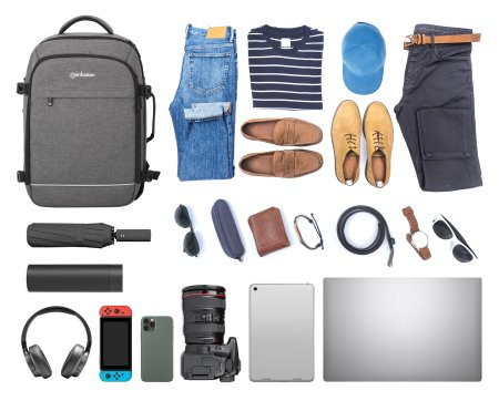 Manhattan Rome - Notebook-Rucksack - 43.9 cm (17.3")