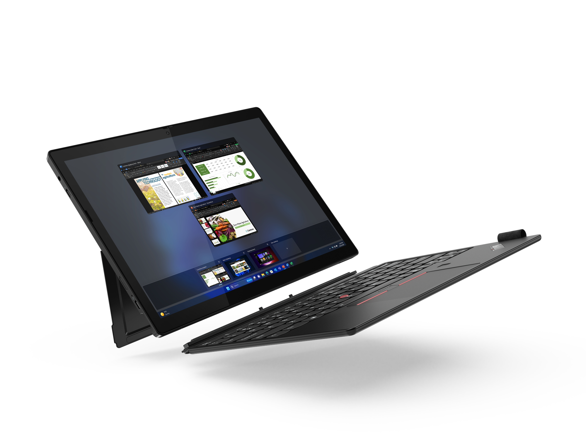 Lenovo ThinkPad X12 Detachable G2, 12.3" FHD+Touch, Core Ultra 5 134U, 16GB, 512GB SSD, 4G/LTE, W11P
