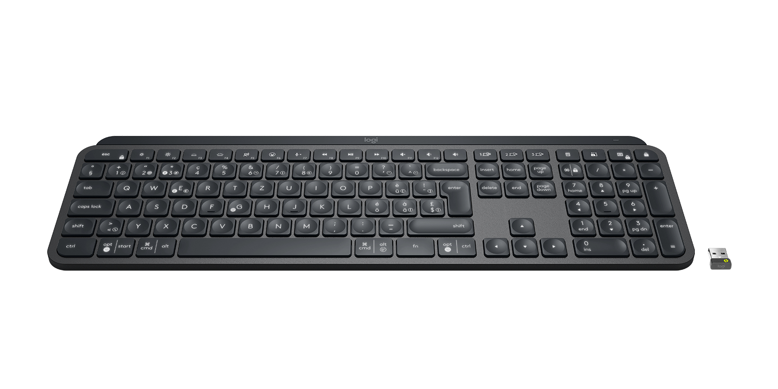 Logitech MX Keys - Tastatur - hinterleuchtet