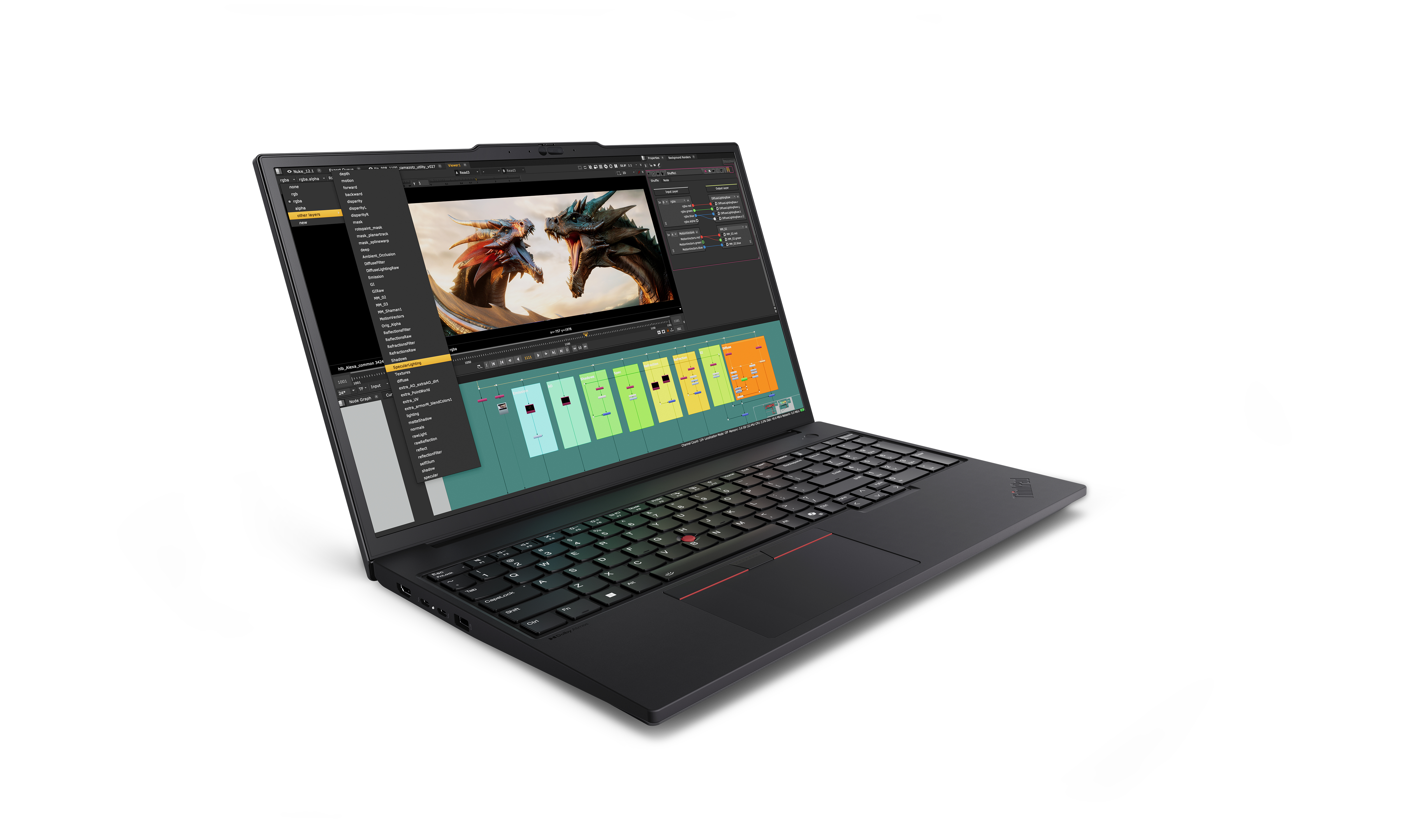 Lenovo ThinkPad P16v Gen 3, 16" WUXGA, Core Ultra 7 255H, 32GB RAM, 1TB SSD, RTX PRO 500, W11P