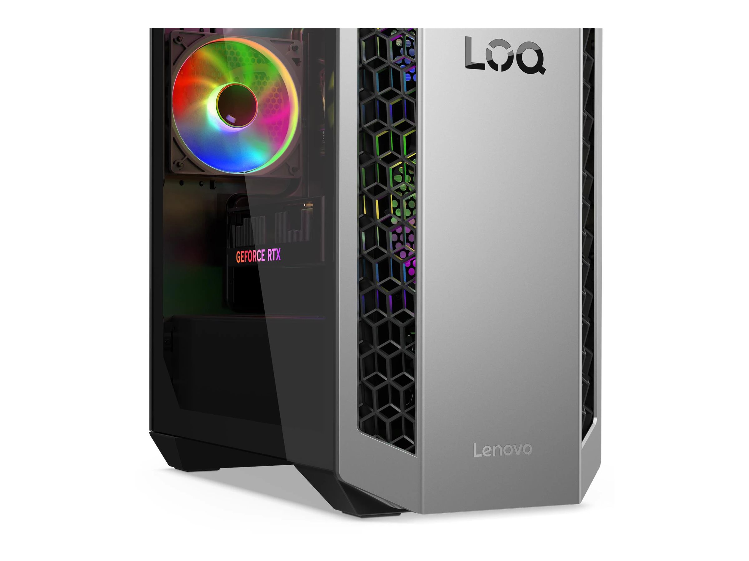Lenovo LOQ 26ADR10 91DF - Tower - Ryzen 7 8745HX / 3.6 GHz - RAM 32 GB - SSD 1 TB - NVMe - GeForce R