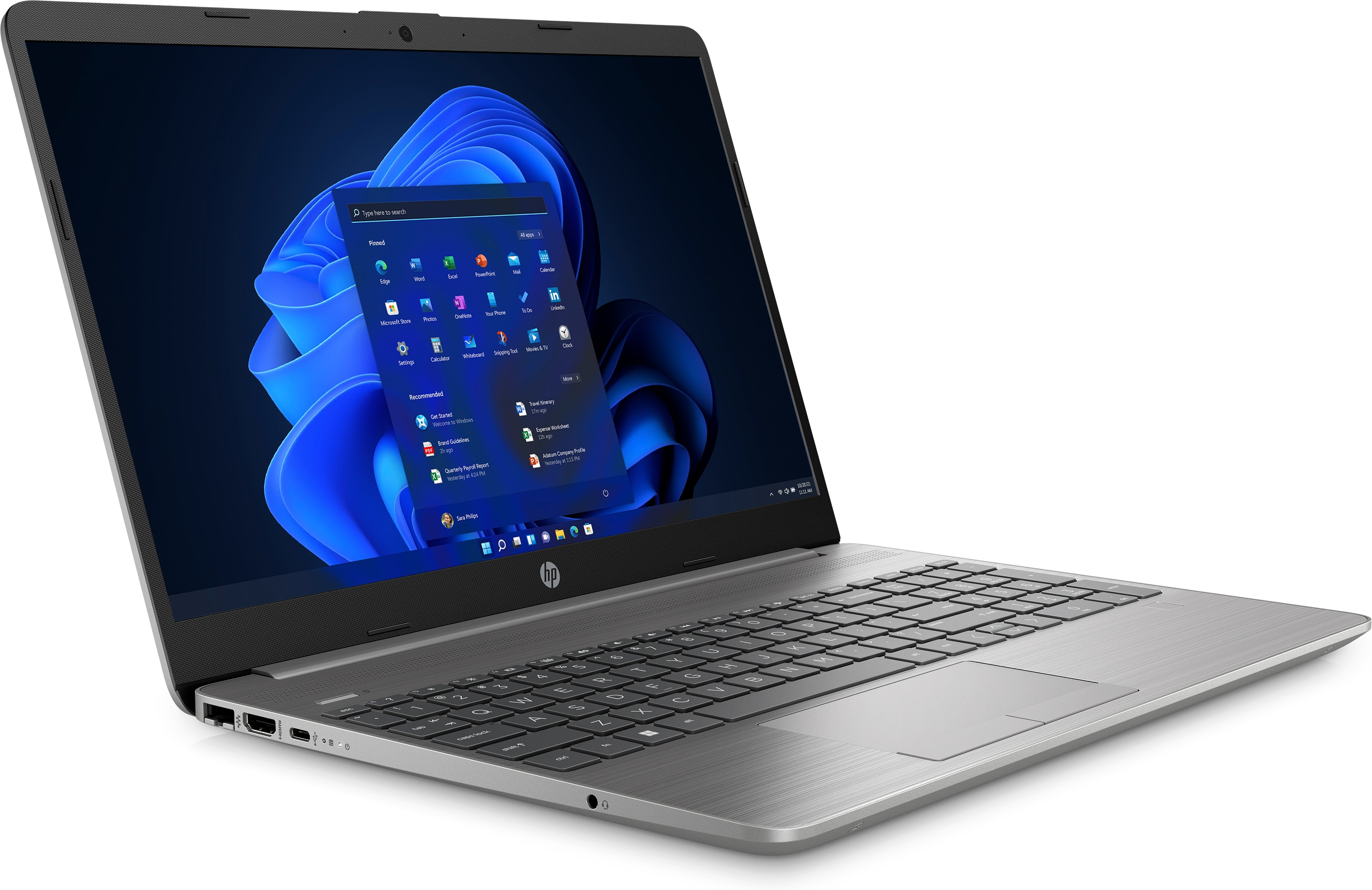 HP 250 G9, Intel® Core? i3, 39,6 cm (15.6"), 1920 x 1080 Pixel, 8 GB, 256 GB, Windows 10 Home