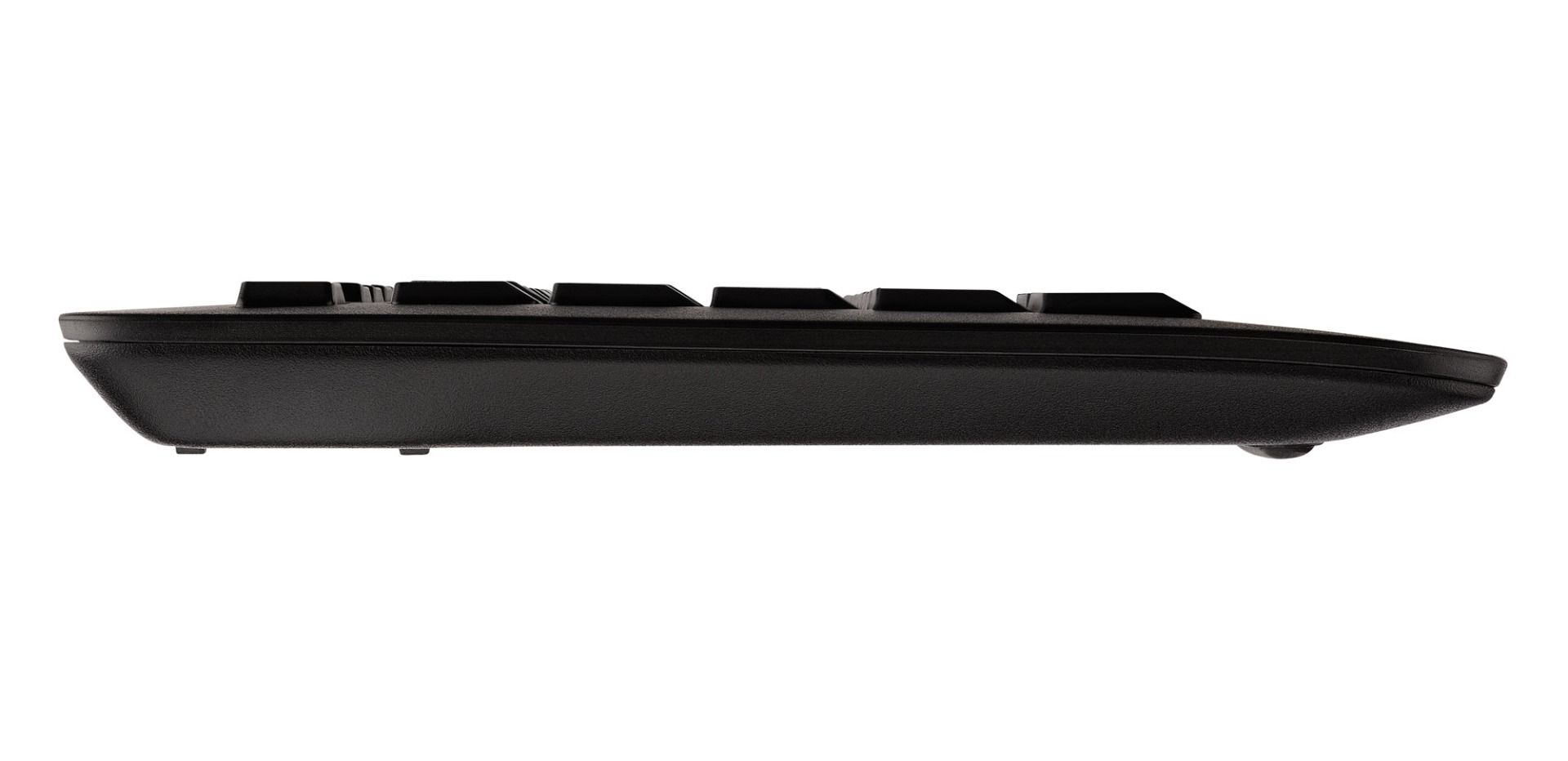 Cherry DW 5100, Volle Größe (100%), Kabellos, RF Wireless, AZERTY, Schwarz, Maus enthalten
