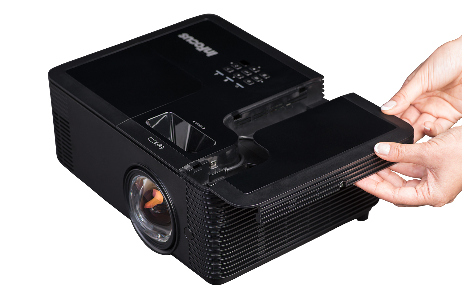 InFocus IN134ST - DLP-Projektor - 3D - 4000 lm - XGA (1024 x 768)