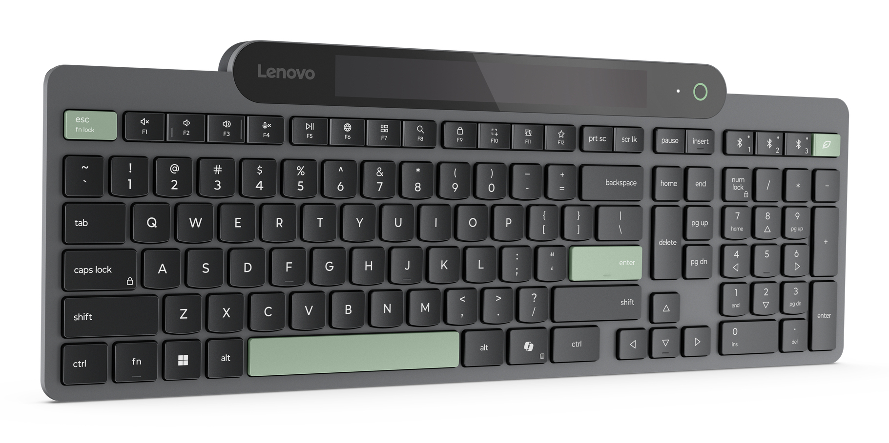 Lenovo Tastatur - selbstladefähig - kabellos