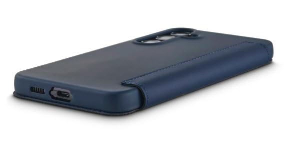 Hama Fantastic Feel, Folio, Samsung, Galaxy A55 5G, 16,8 cm (6.6"), Dunkelblau