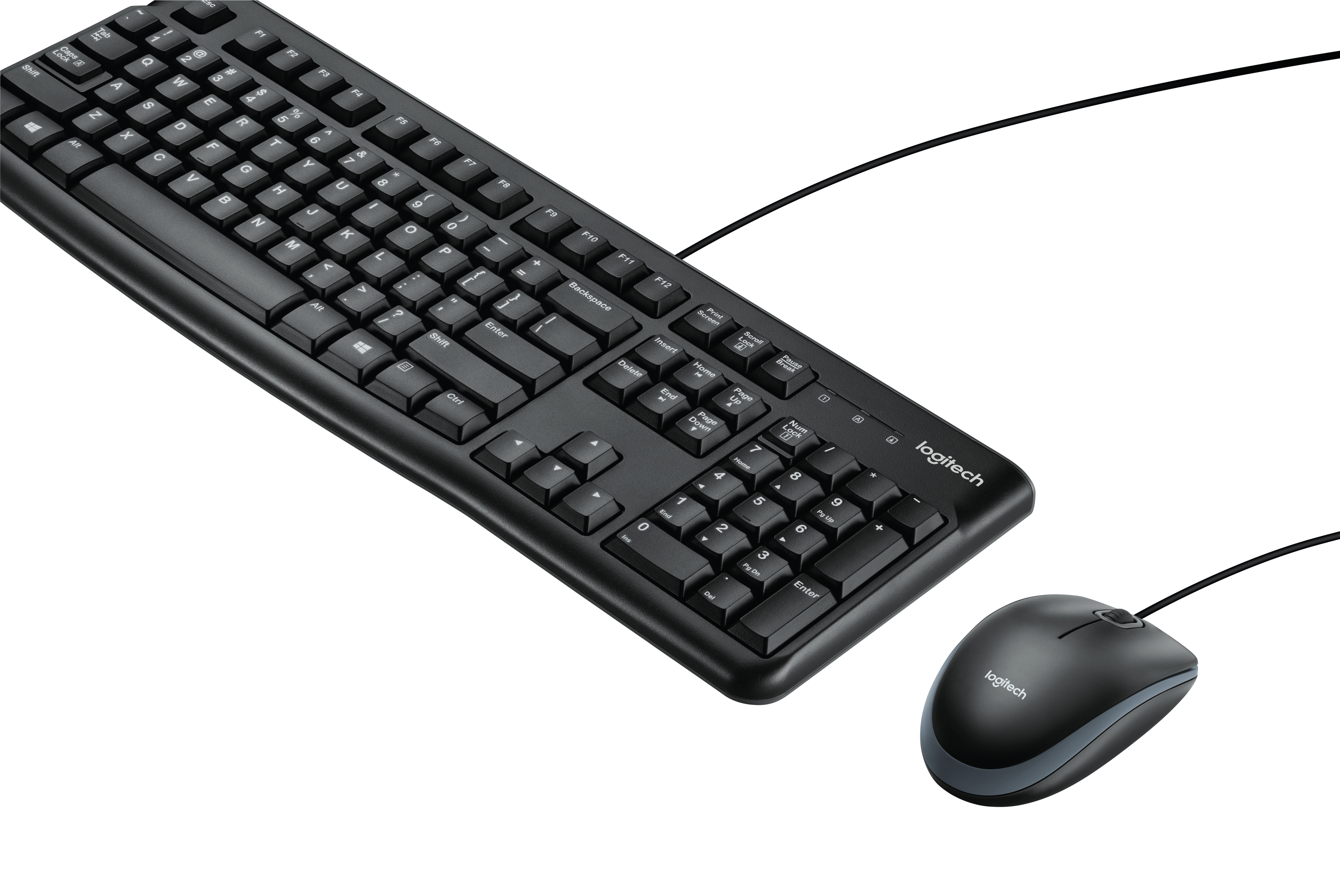 Logitech Desktop MK120 - Tastatur-und-Maus-Set