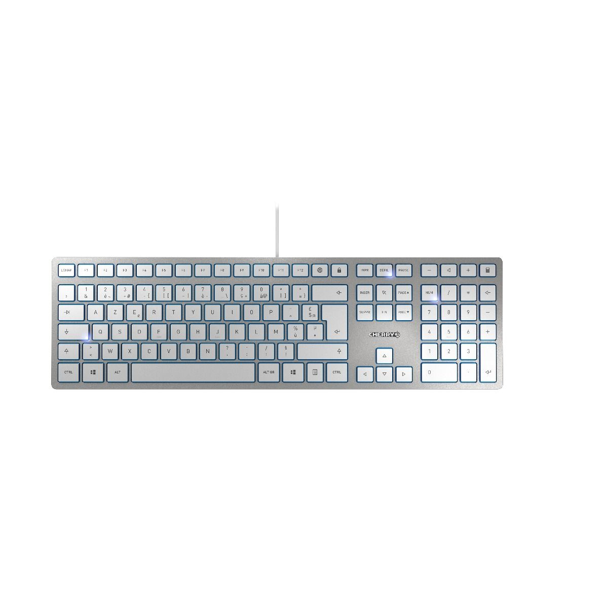 Cherry KC 6000 SLIM - Tastatur - USB - Belgien