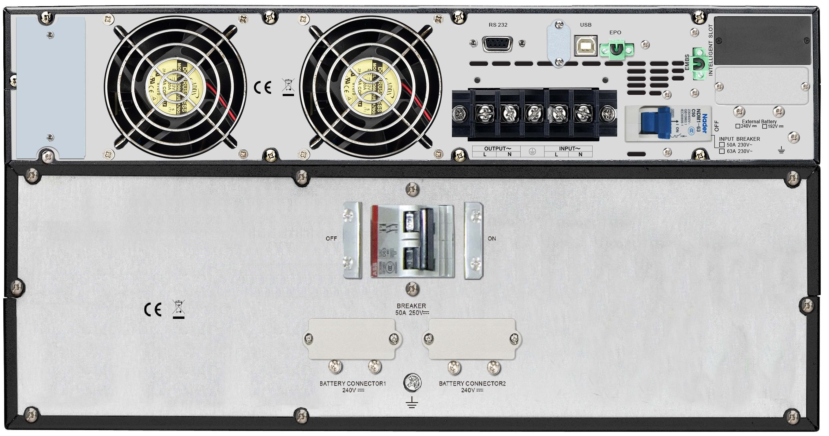 APC Easy UPS SRV SRV6KRIL - USV (Rack - einbaufähig)