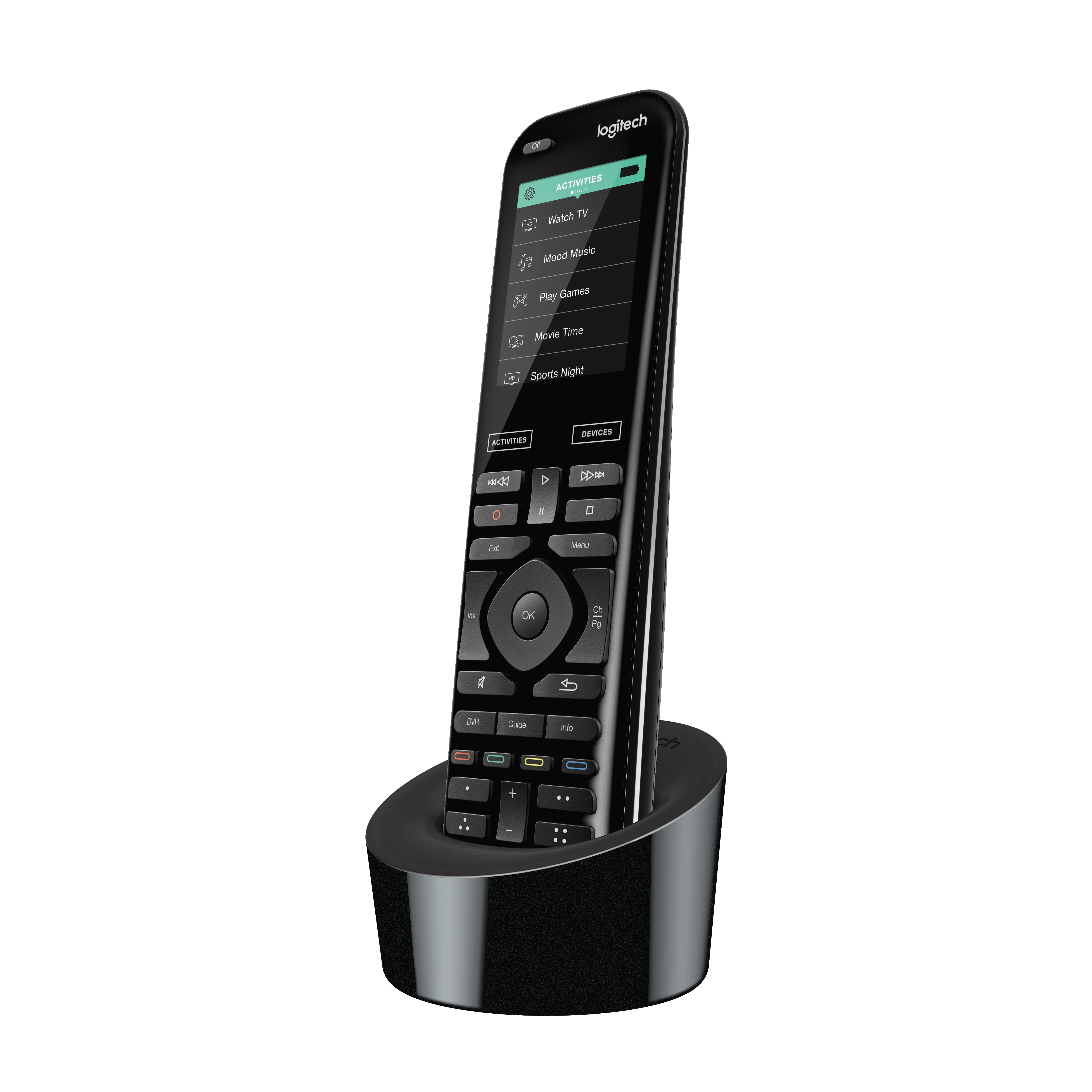 Logitech Harmony 950 Remote Control, Audio, DVD/Blu-ray, DVR, Heimkinosystem, PC, SAT, Smartphone, T