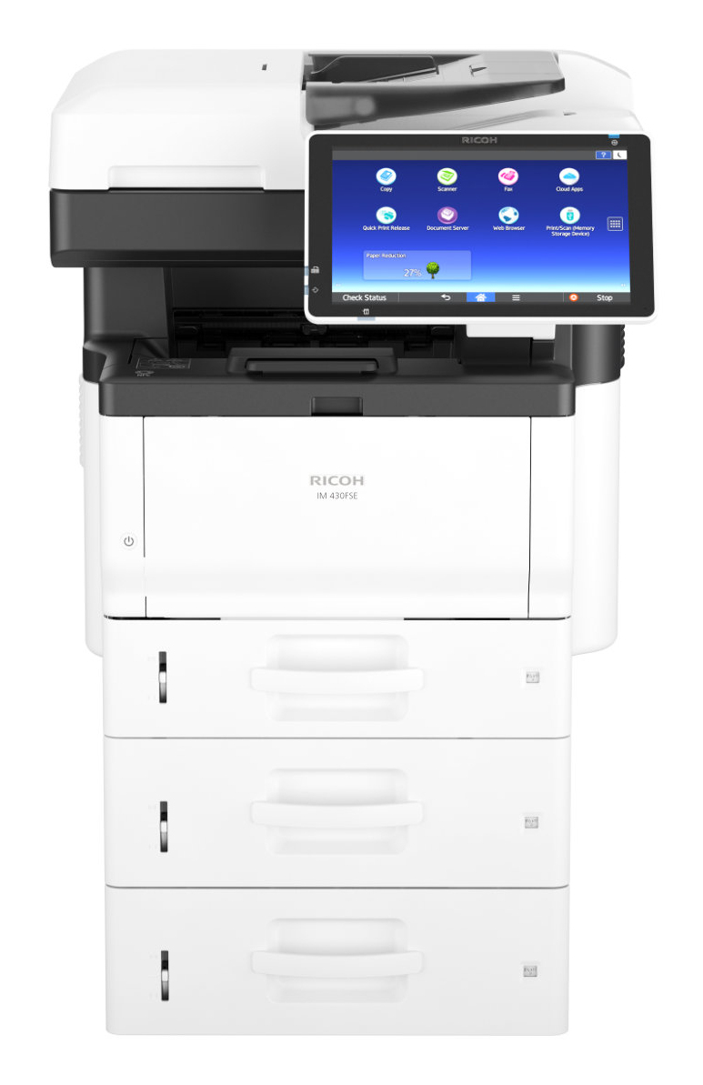 Ricoh IM 350FSE - Multifunktionsdrucker - s/w - Laser - A4 (Medien)